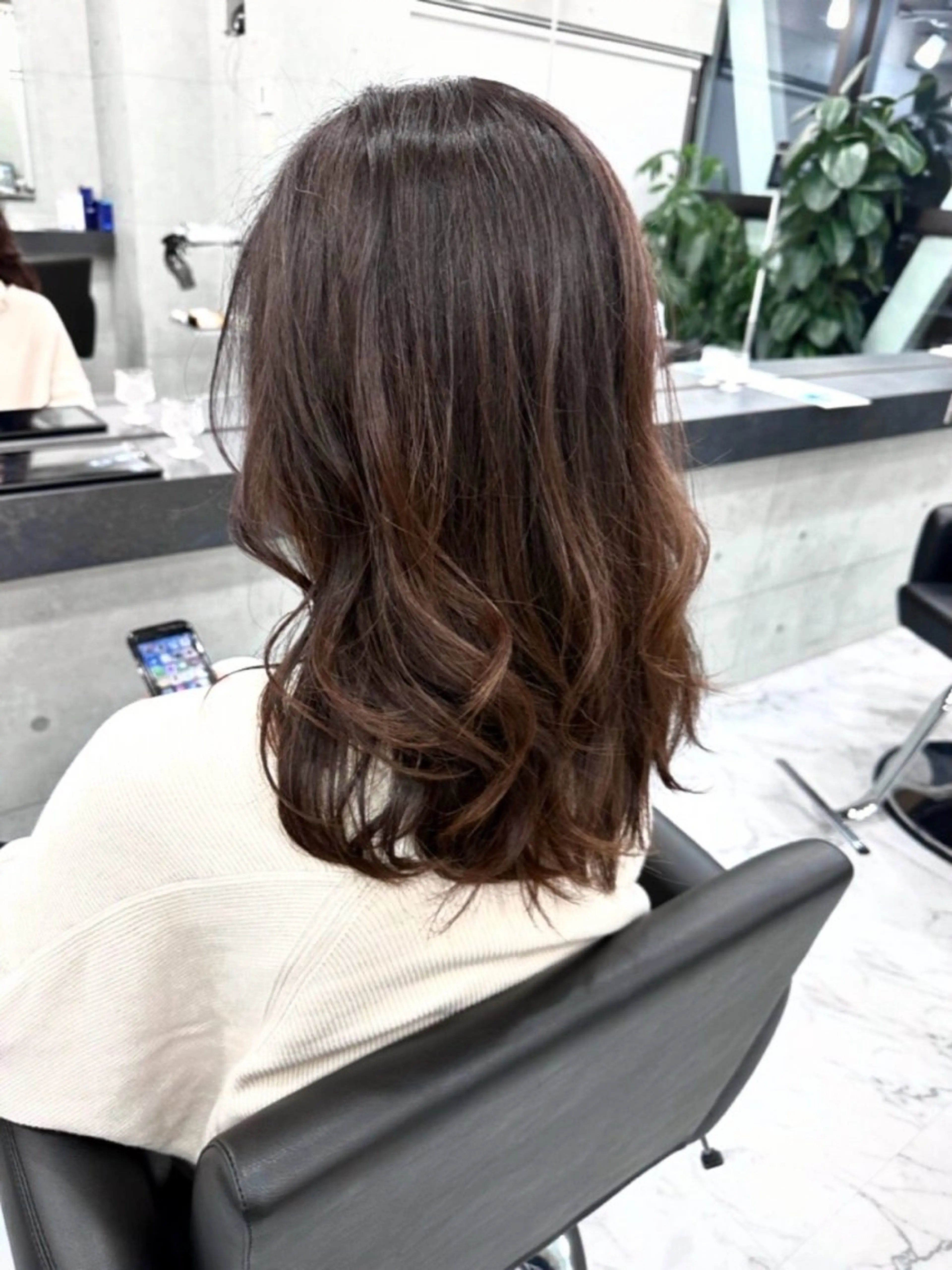 《minimo限定クーポン》似合わせカット➕透明感カラー➕トリートメント【2Step】の写真