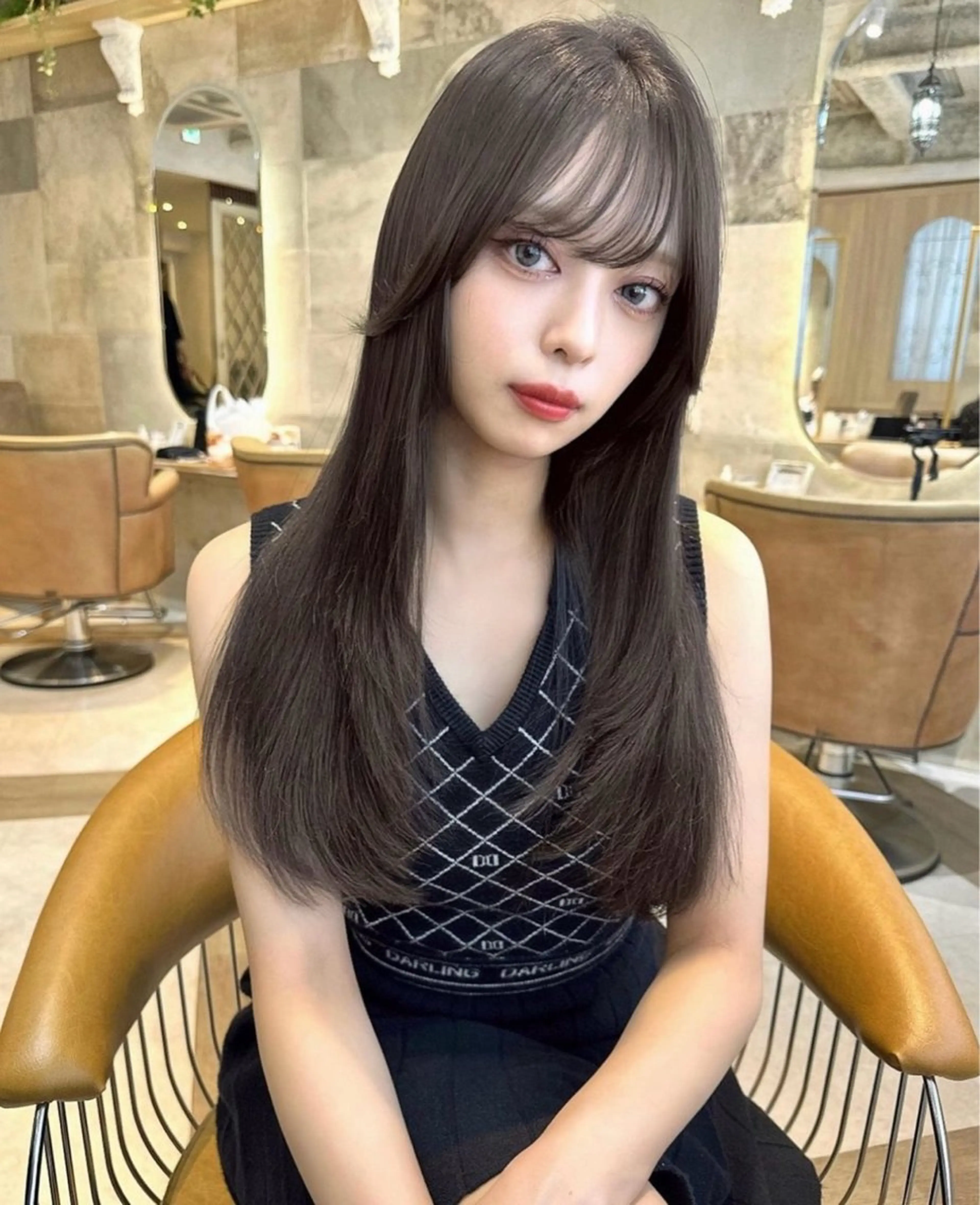 【髪質改善カラー×酸熱トリートメント×カット】資生堂最高峰級メニューの写真