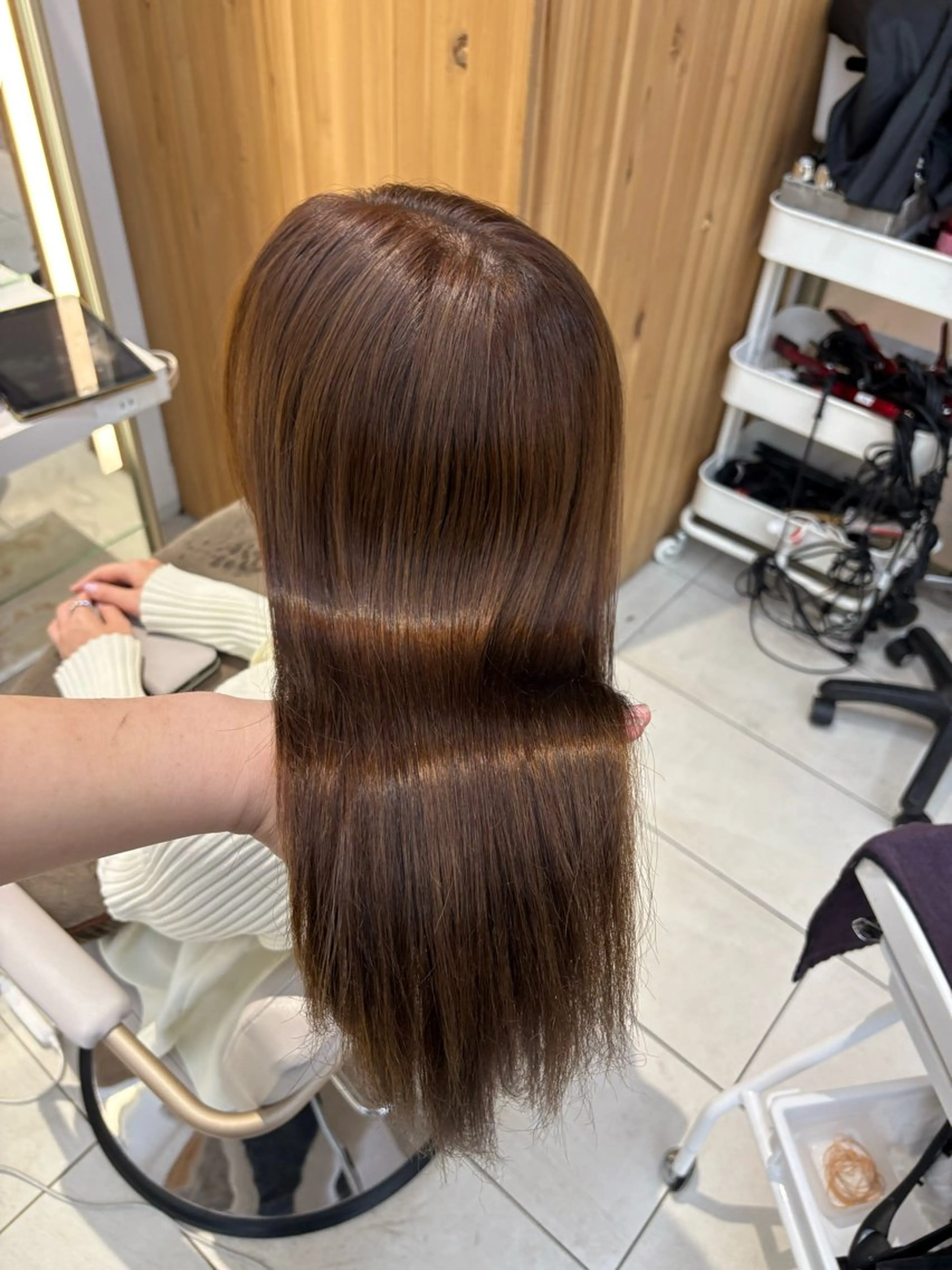 ヘアカラー トリートメント よねけん/美髪/艶髪 𝗰𝗼𝗹𝗼𝗿のヘアスタイル