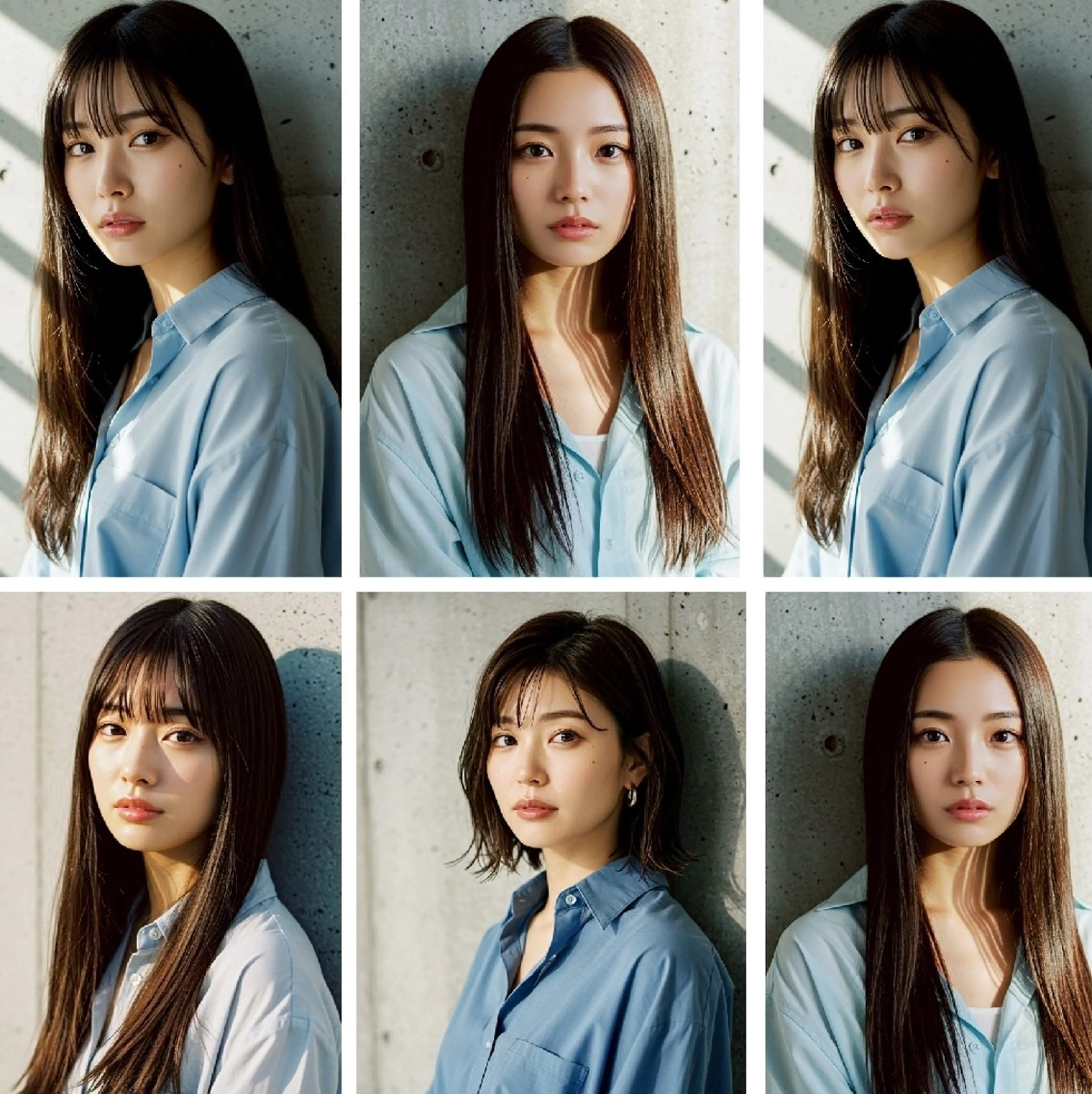 セミロング 鈴木 優里花のヘアスタイル