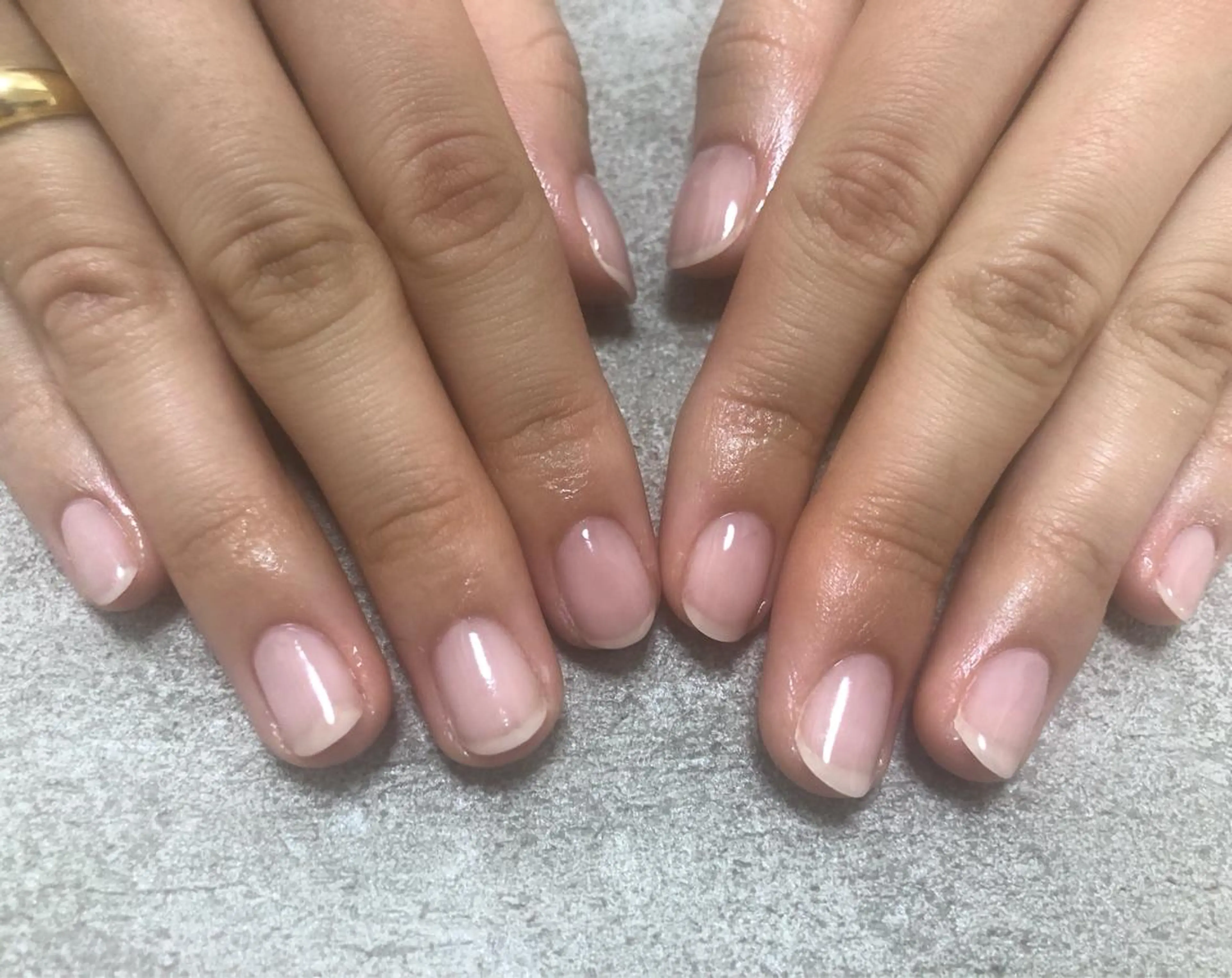 ネイル ワンカラーネイル シンプルネイル ハンドネイル Mogu nail 二子玉川のネイルデザイン
