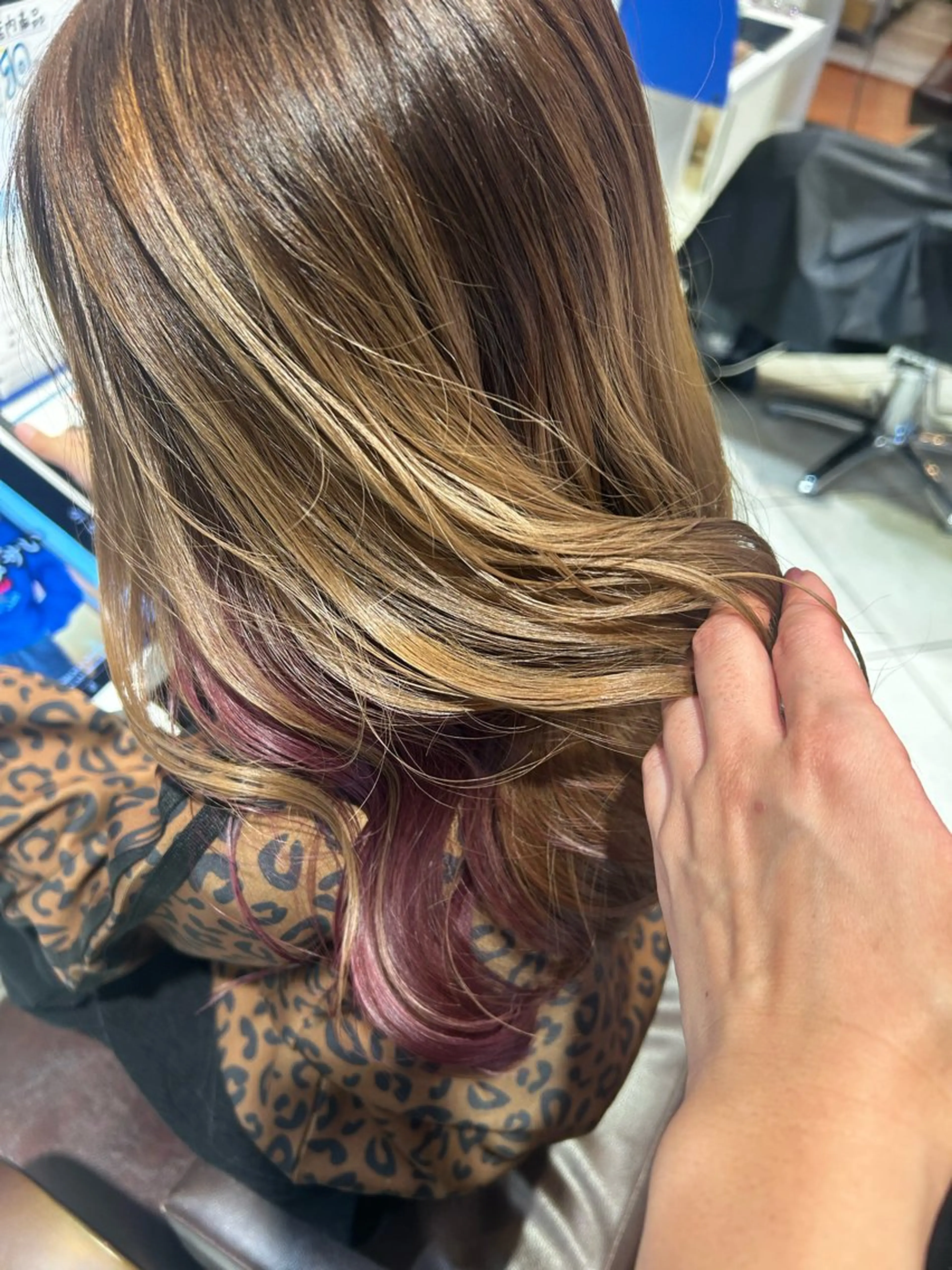 ロング 後藤 佳世のヘアスタイル