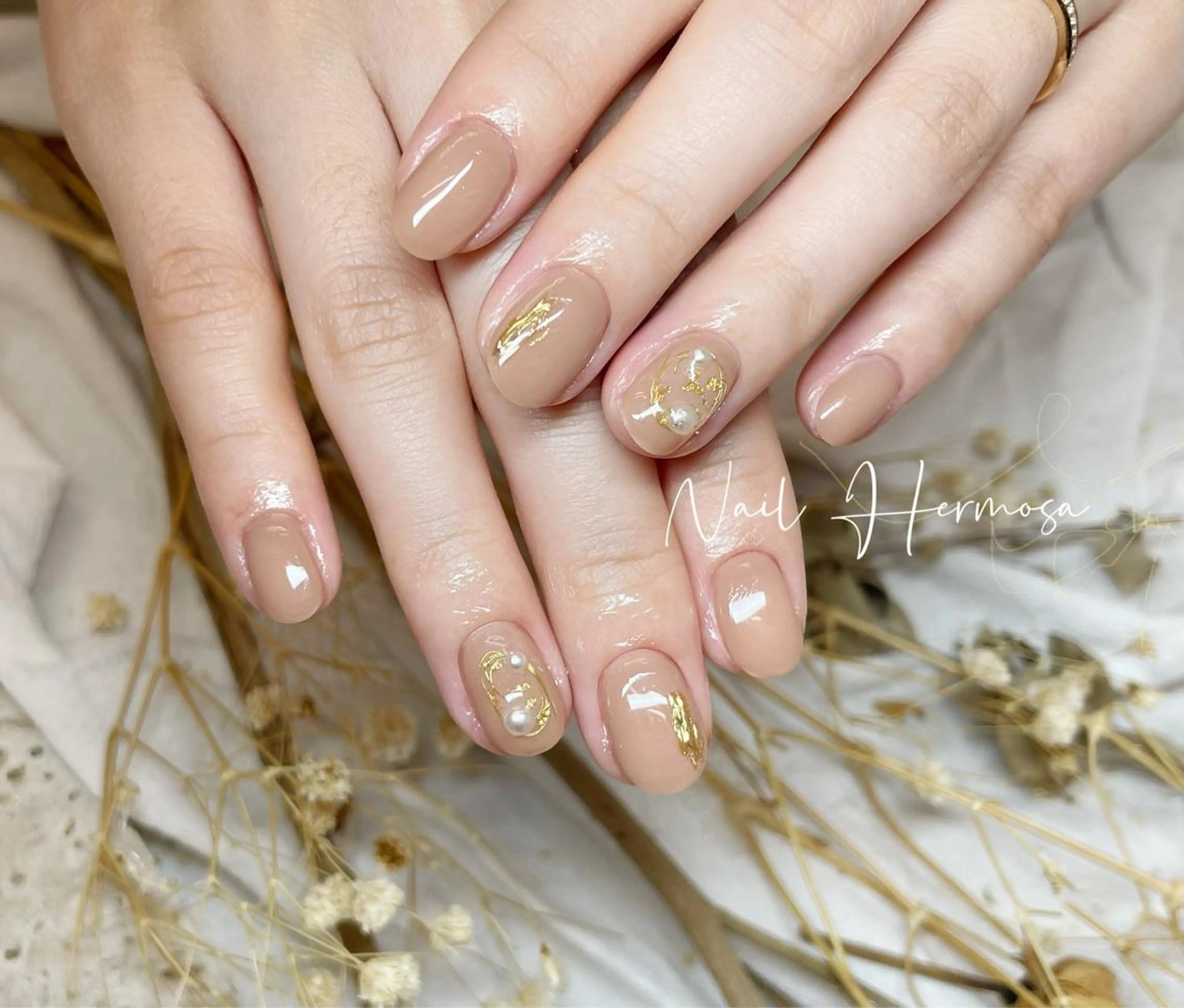 ネイル 桜ネイル 長さ出し フラッシュネイル フラワーネイル フットネイル ハンドネイル ネイル エルモサのネイルデザイン