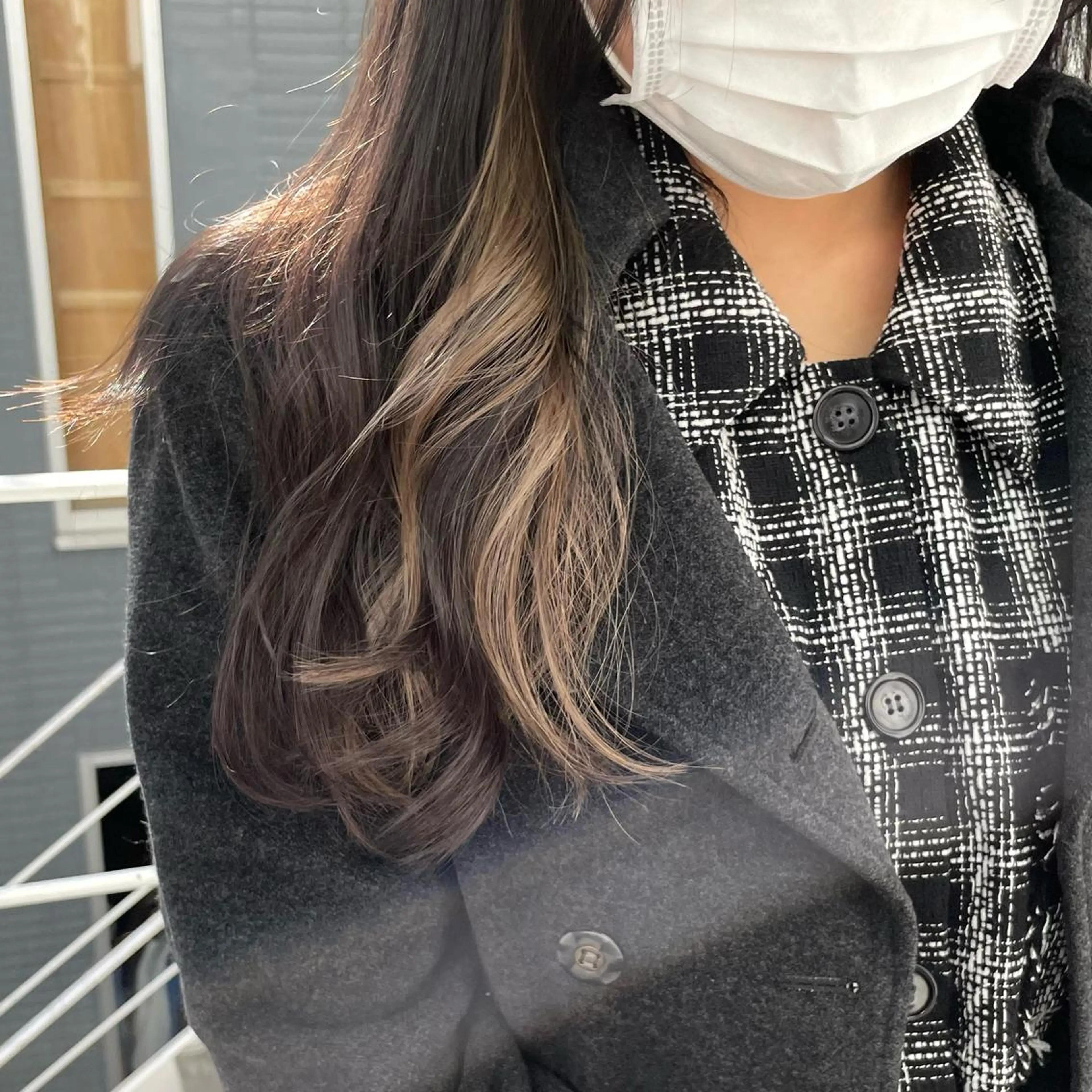 ロング カラー GO TODAY SHARE SALON 原宿本店所属・ブリーチ/ハイトーン 艶カラー/ユリナのヘアスタイル