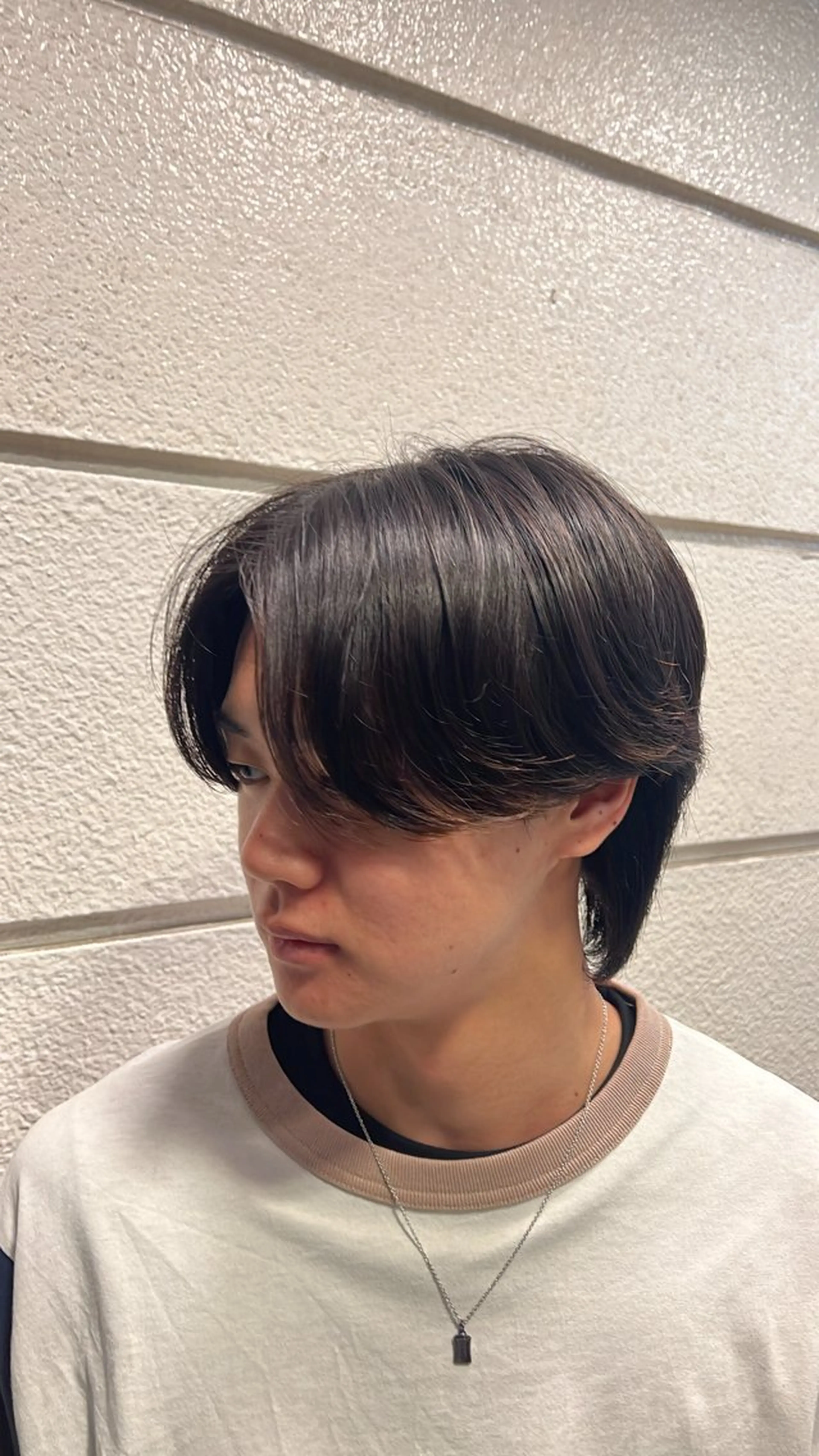 メンズ曲がる縮毛矯正の写真