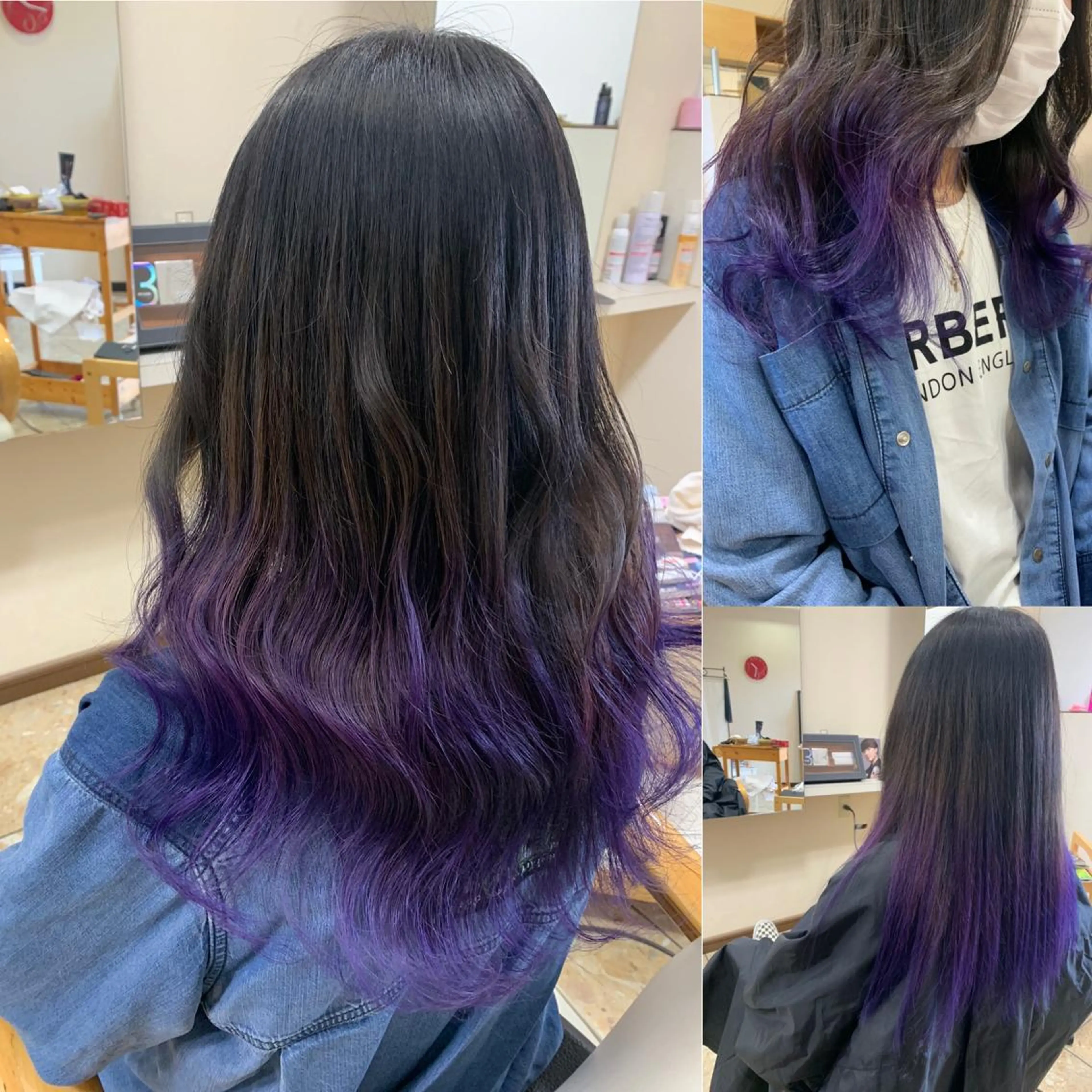 ロング カラー グラデーションカラー ヘアーサロンaxia所属・上田 英樹のヘアスタイル