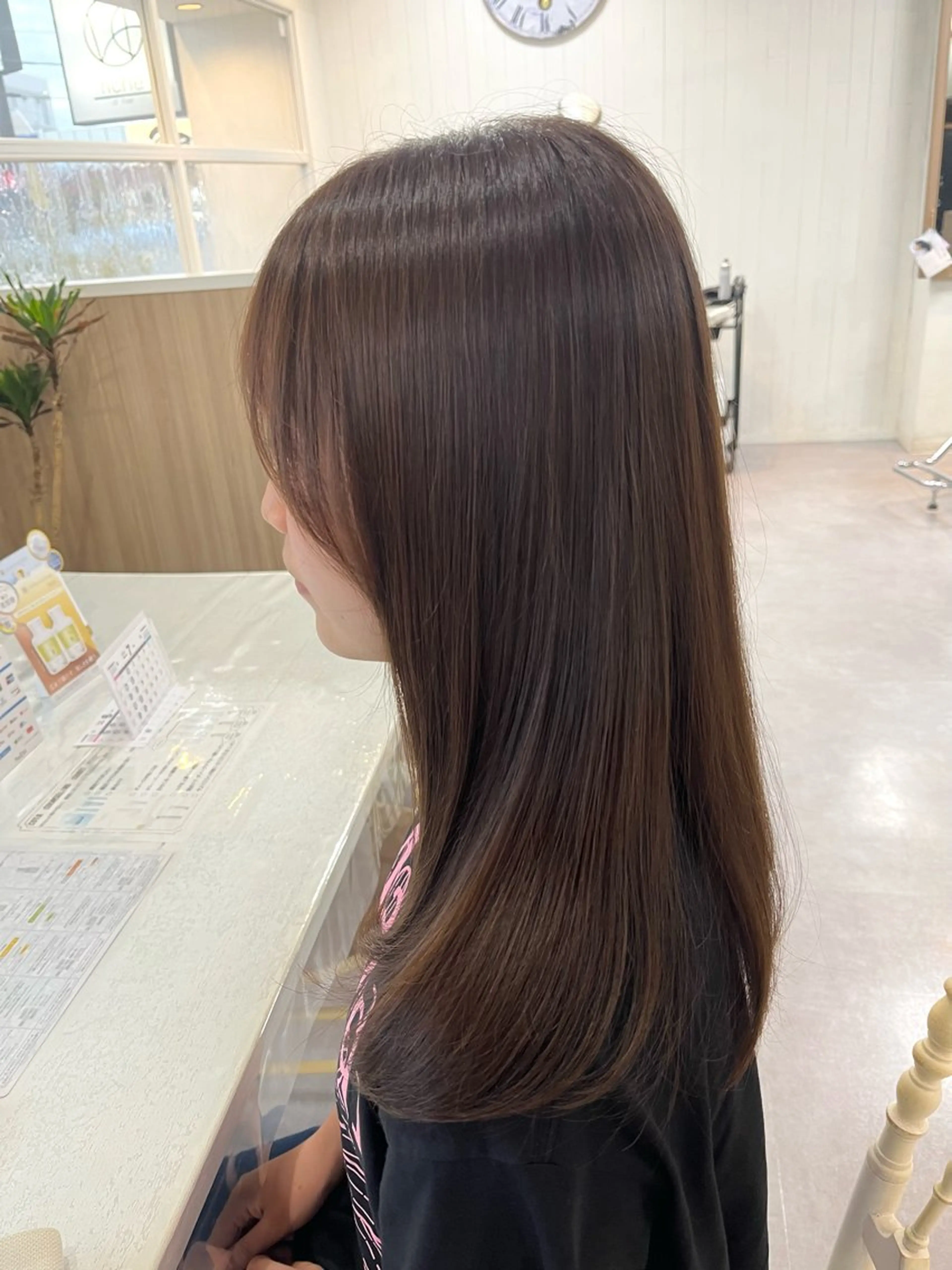 ロング カット 光本 千紘のヘアスタイル