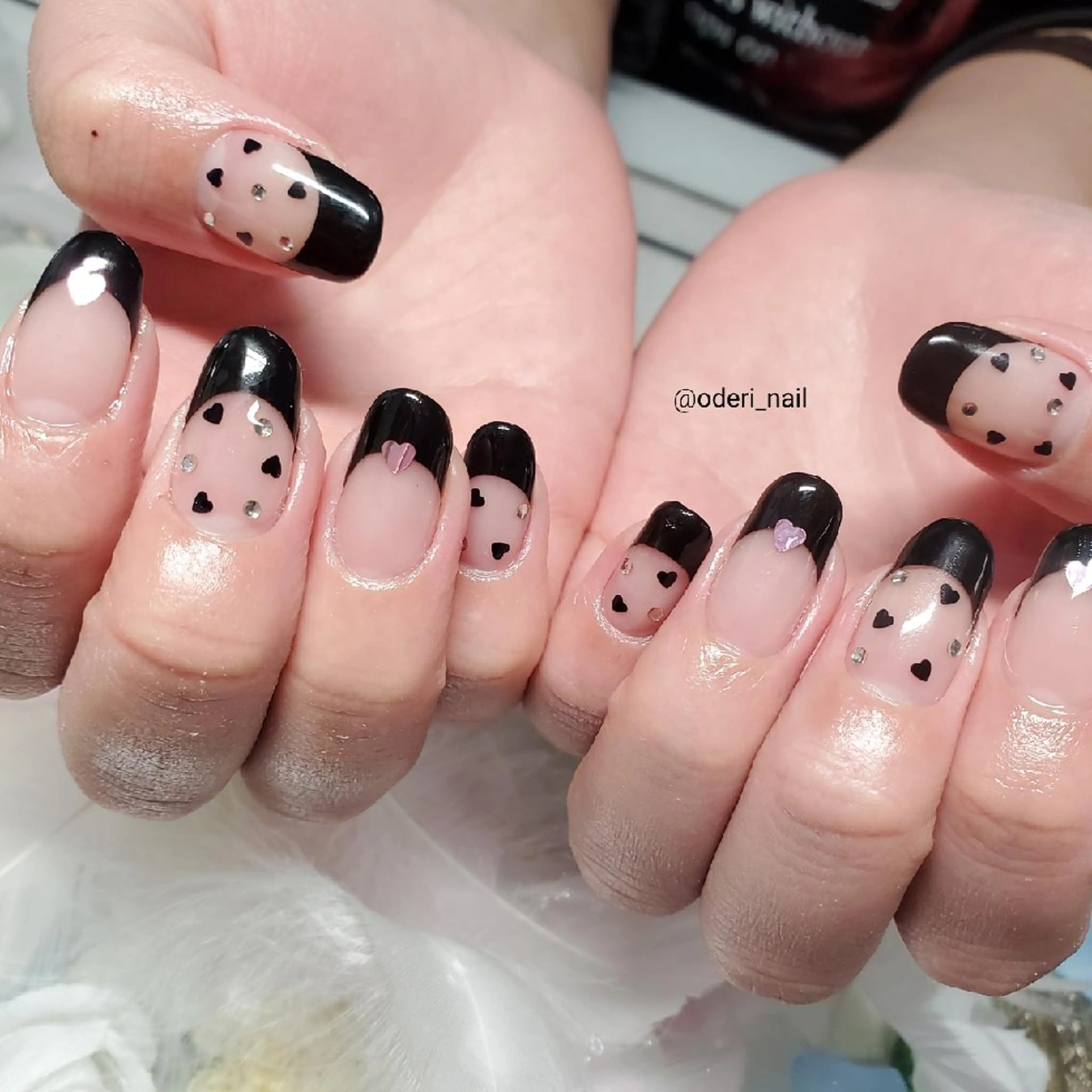 ネイル アートネイル ジェルネイル おで@ oderi_nailのネイルデザイン