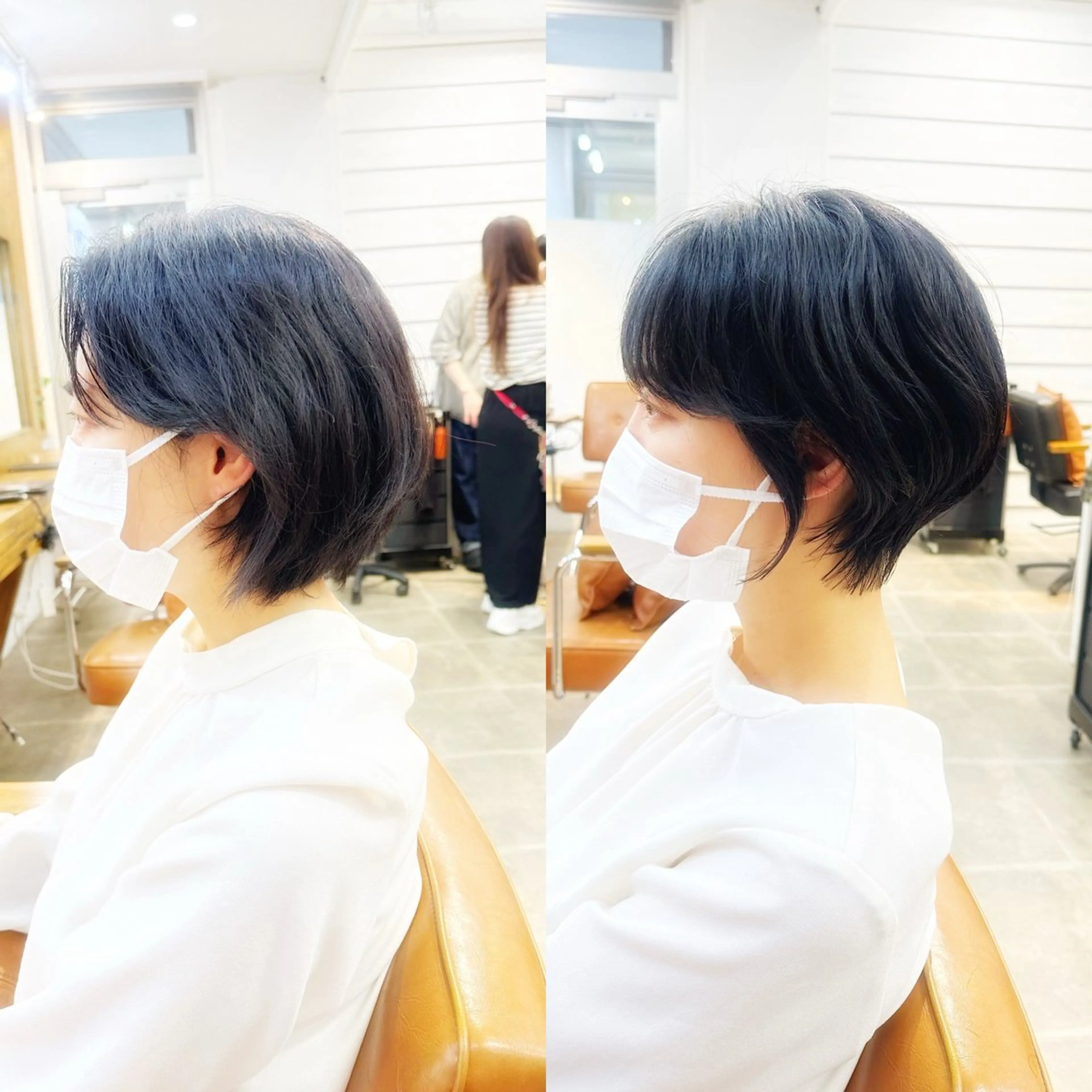 ショート カラー カット ヘアカラー newline銀座所属・🍀🍀🍀 金子涼🍀🍀🍀のヘアスタイル