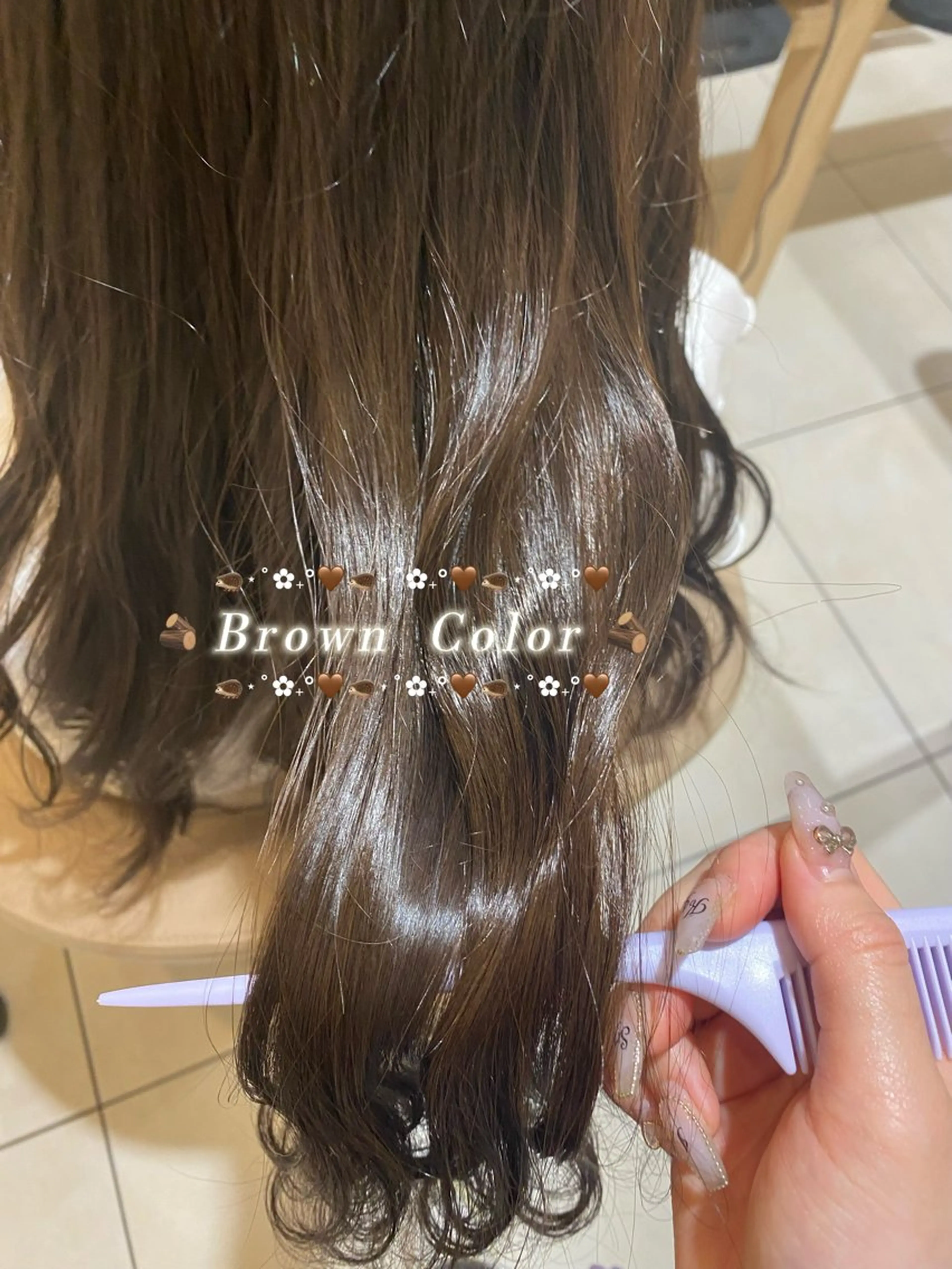 🦉髪質改善ベージュ・グレージュカラー　+ 5step tr 🦉の写真