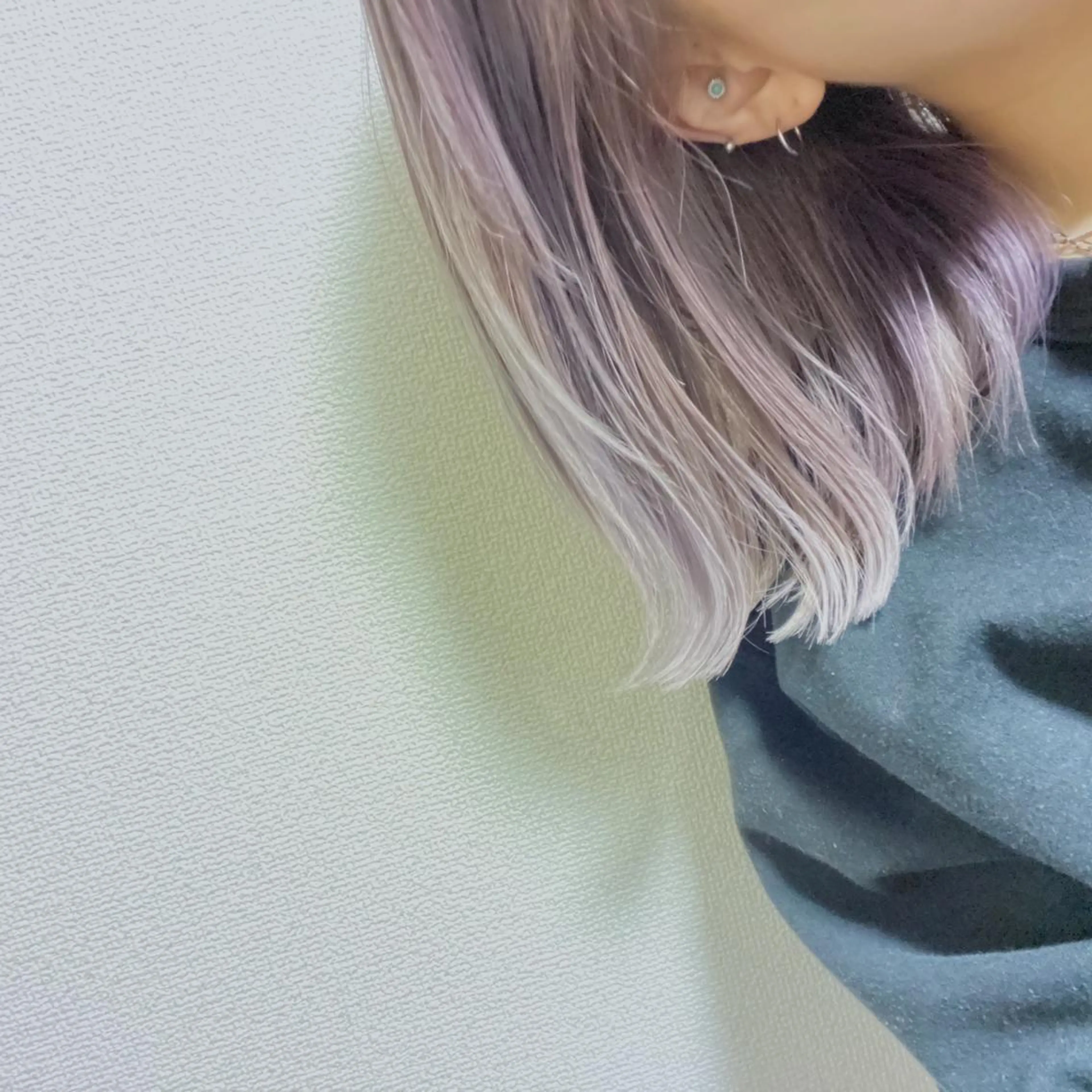 ショート カラー ラベンダーカラー ACT/表参道店所属・暖色カラー🍊 せきゆうかのヘアスタイル