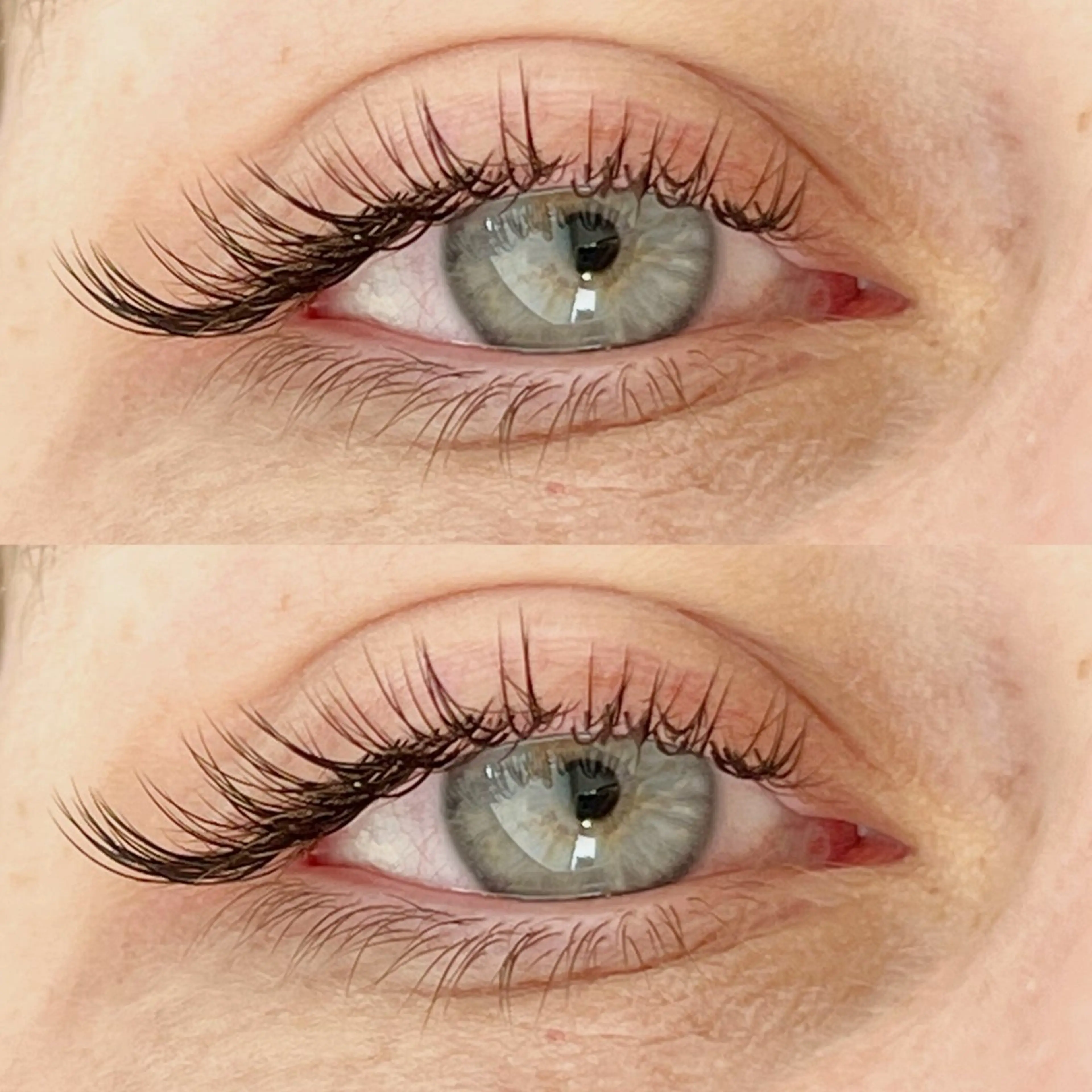 マツエク・マツパ フラットラッシュ 目尻長め FIORE フィオレ 大門 浜松町のマツエク・マツパデザイン