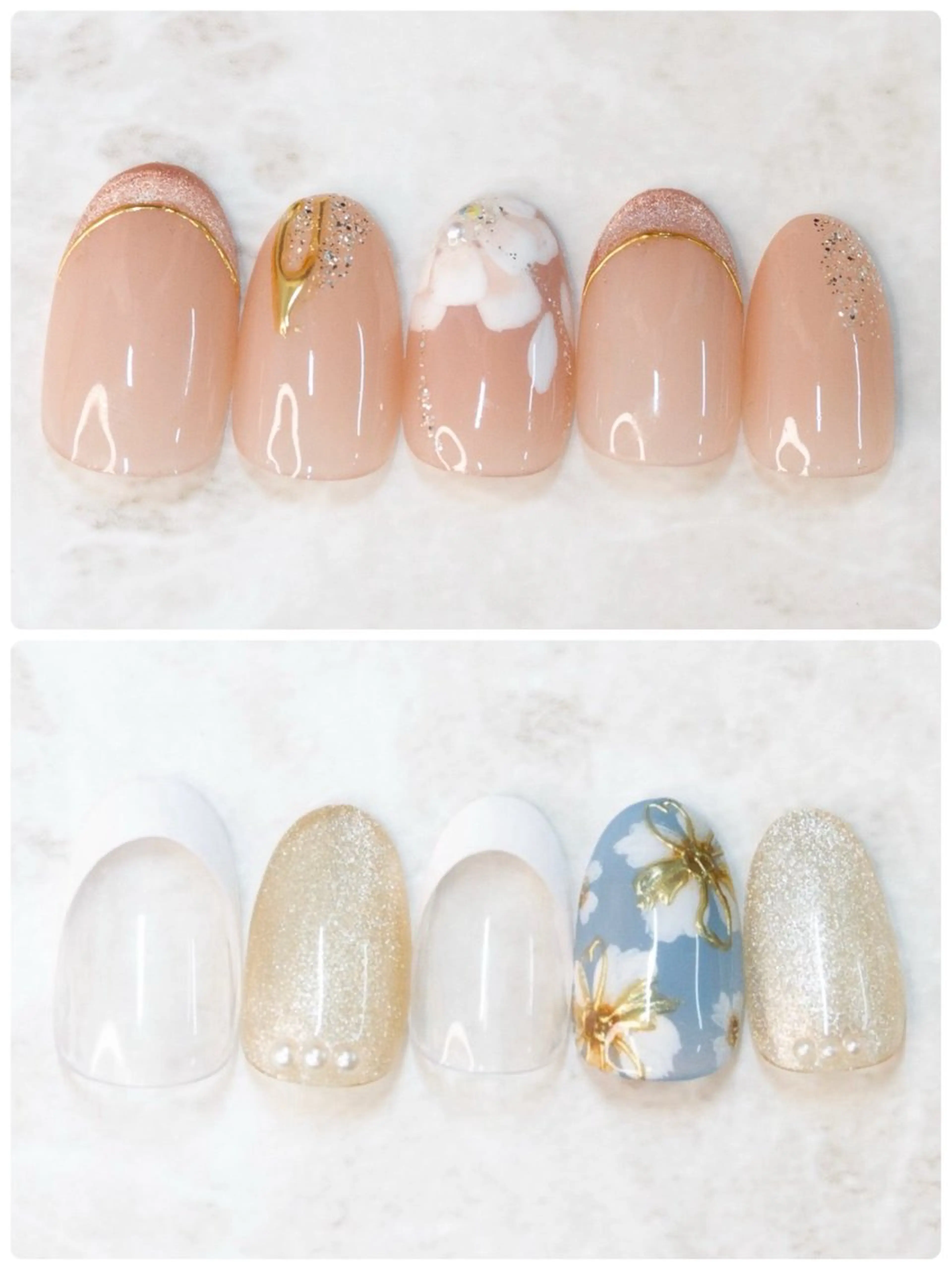 ネイル クレアラルーチェ京橋店所属・よしの りえのネイルデザイン