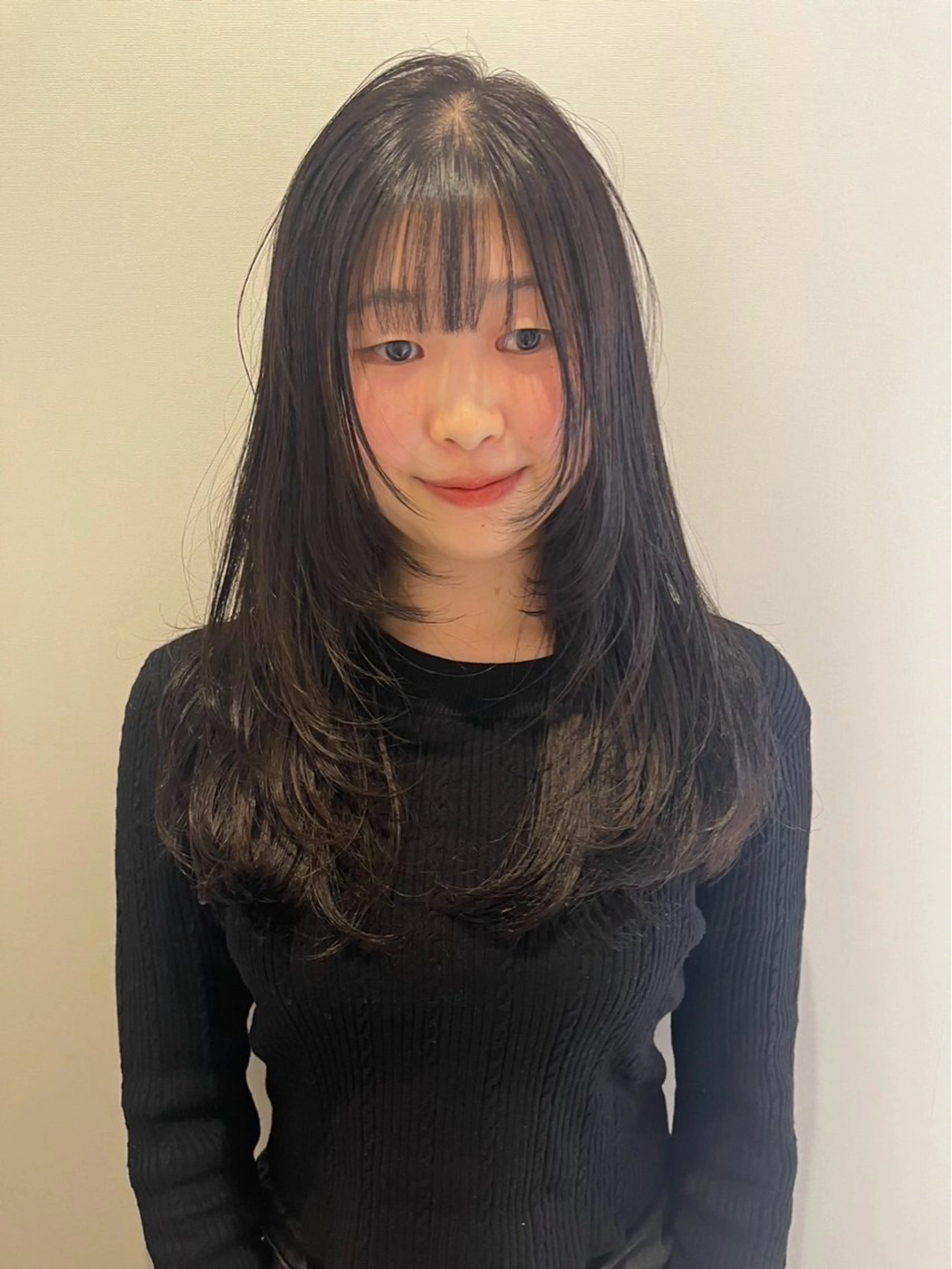 レイヤーカットの写真