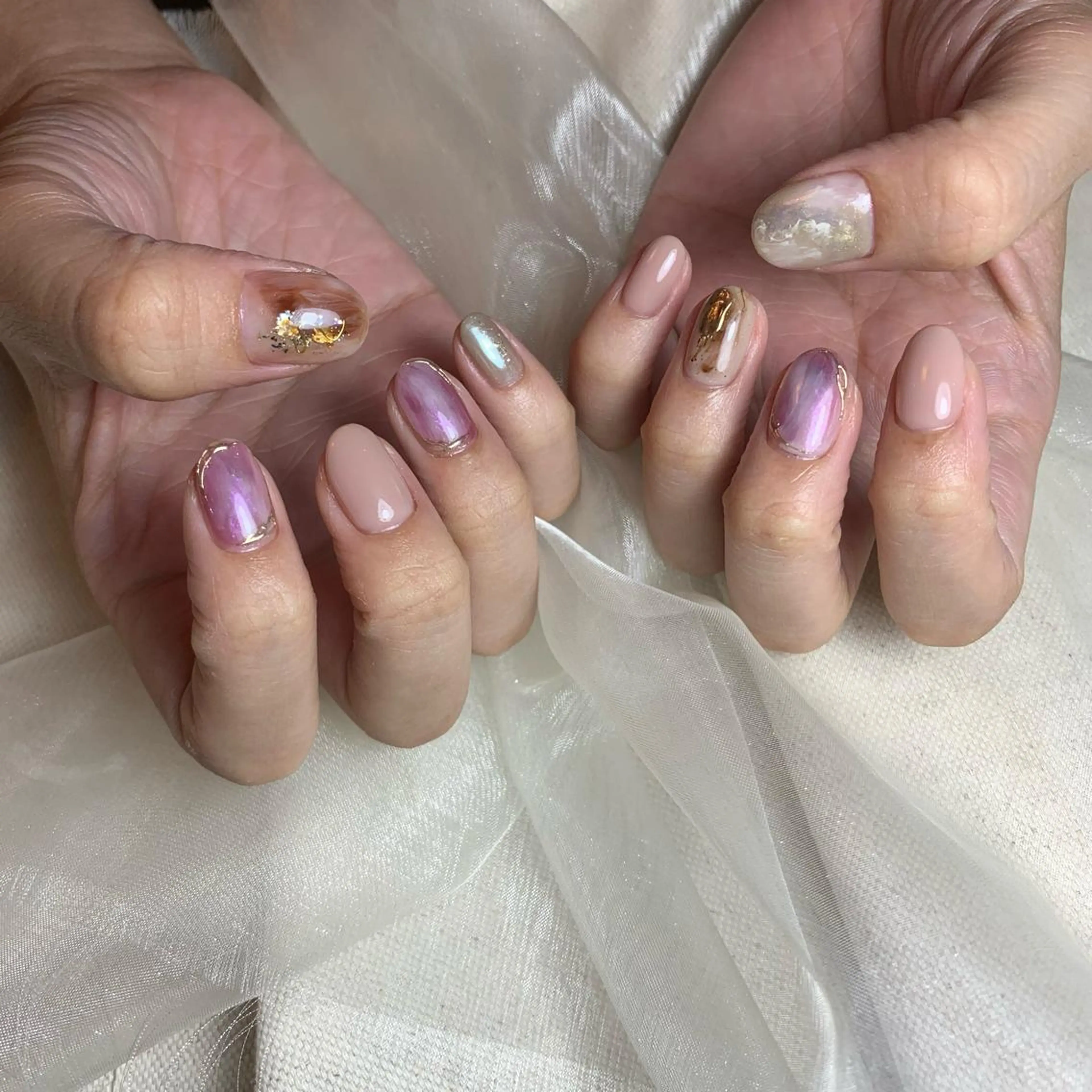 ネイル ハンドネイル repos~ルポ~所属・里見 麗のネイルデザイン