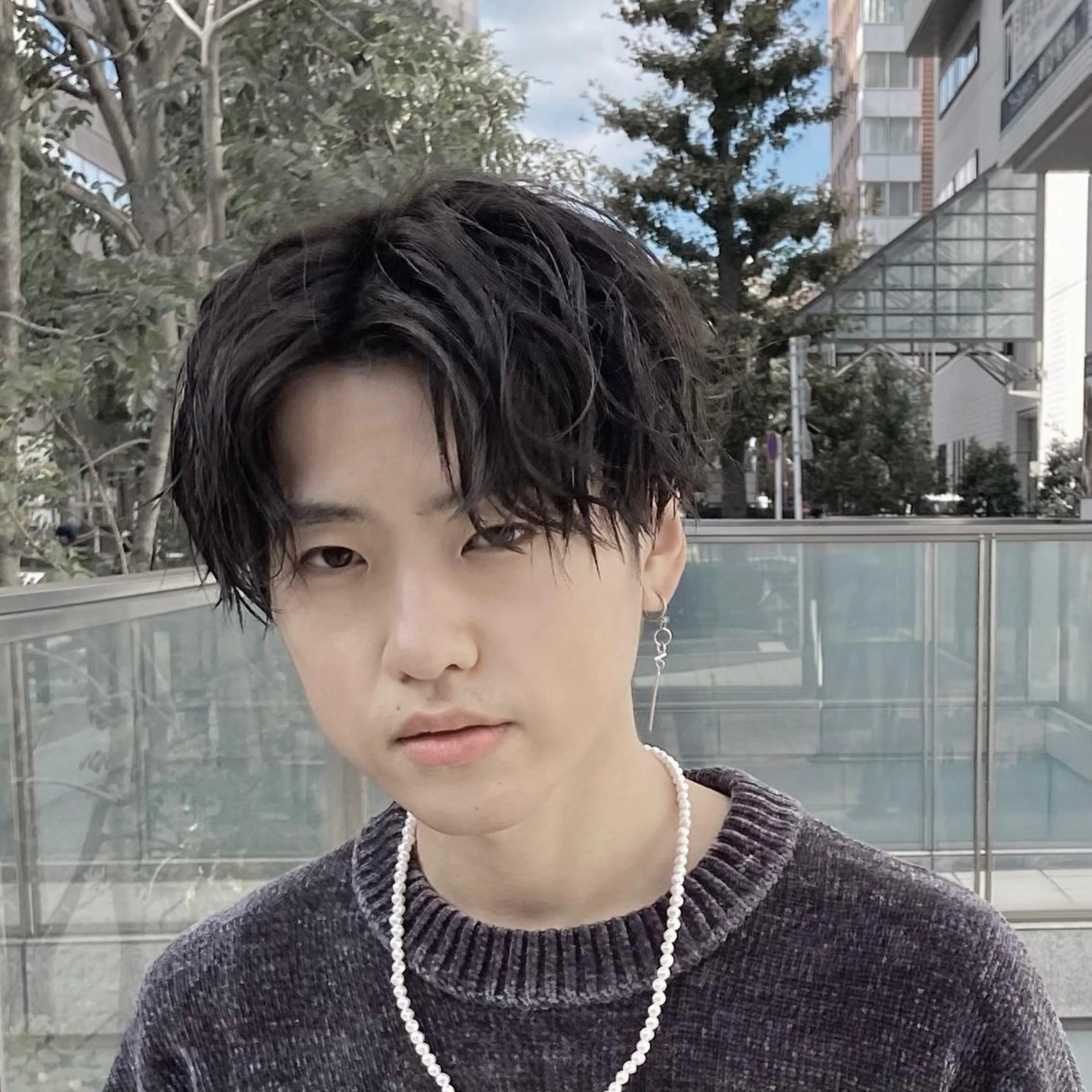 パーマ メンズ マッシュ 刈り上げ メンズ縮毛矯正 ♠️店長下平隼人のヘアスタイル