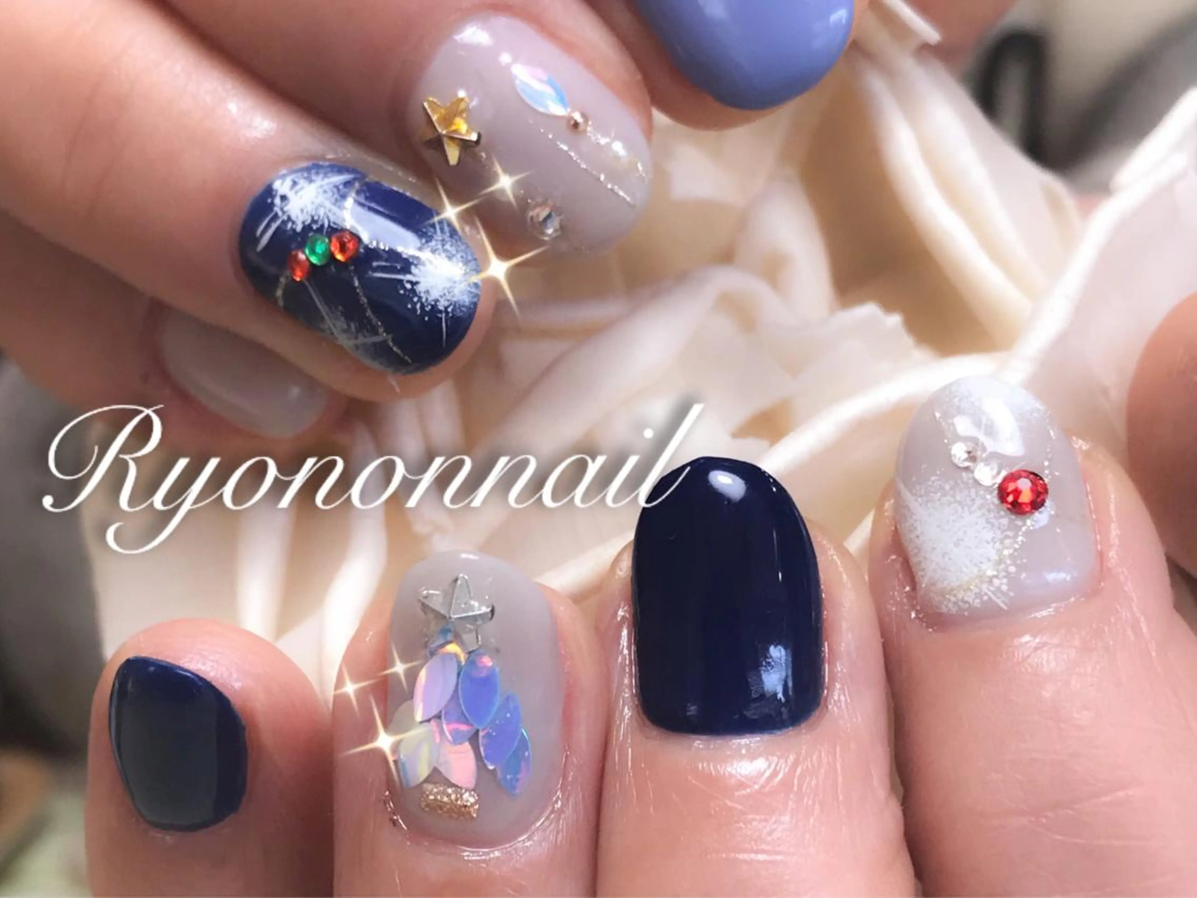 ネイル Ryononnail(リョノンネイル)所属・Ryononnail 上谷典子のネイルデザイン