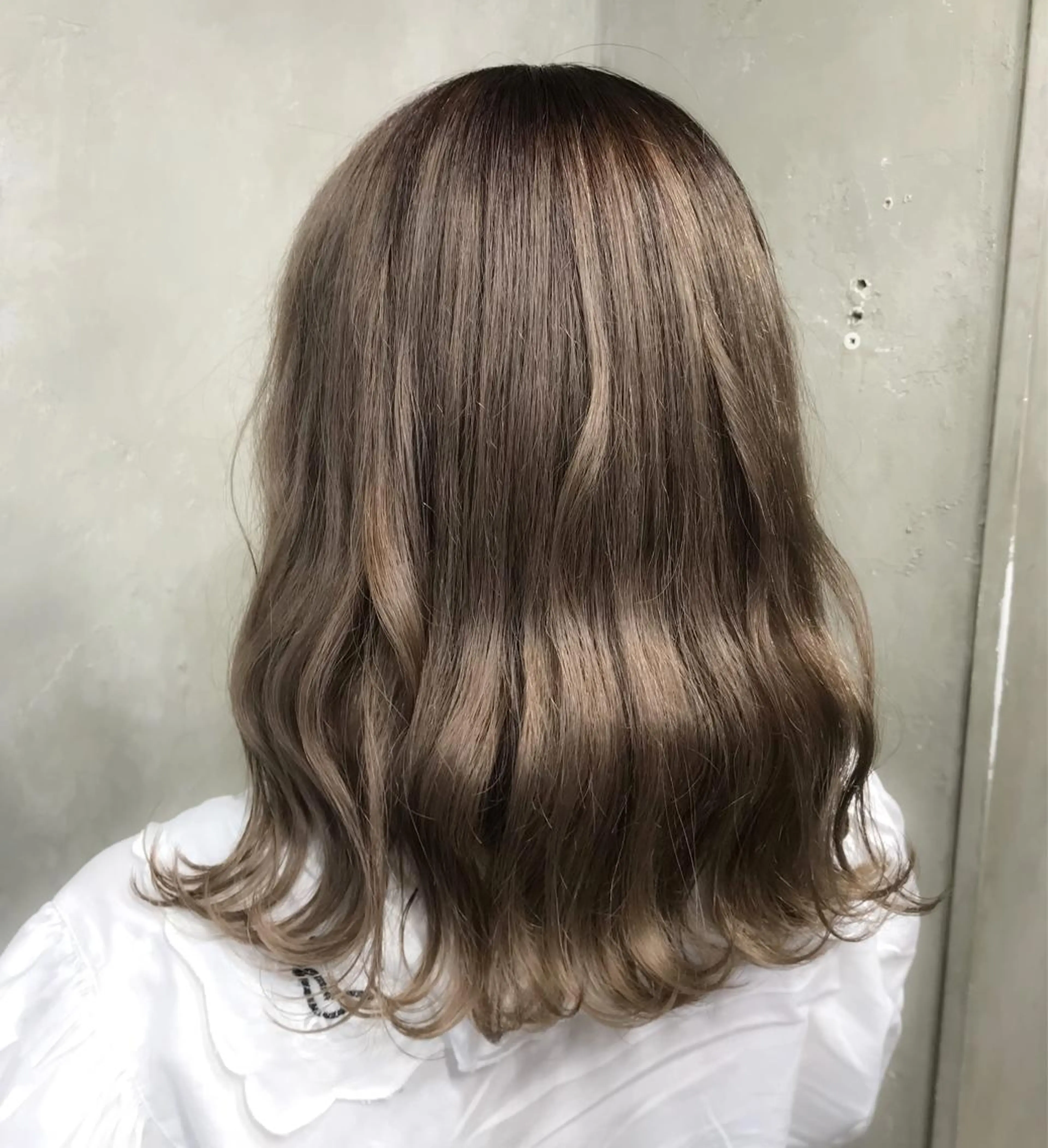 ミディアム カラー ベージュカラー 🌈髪質改善💕 縮毛矯正✨青木まで✨のヘアスタイル