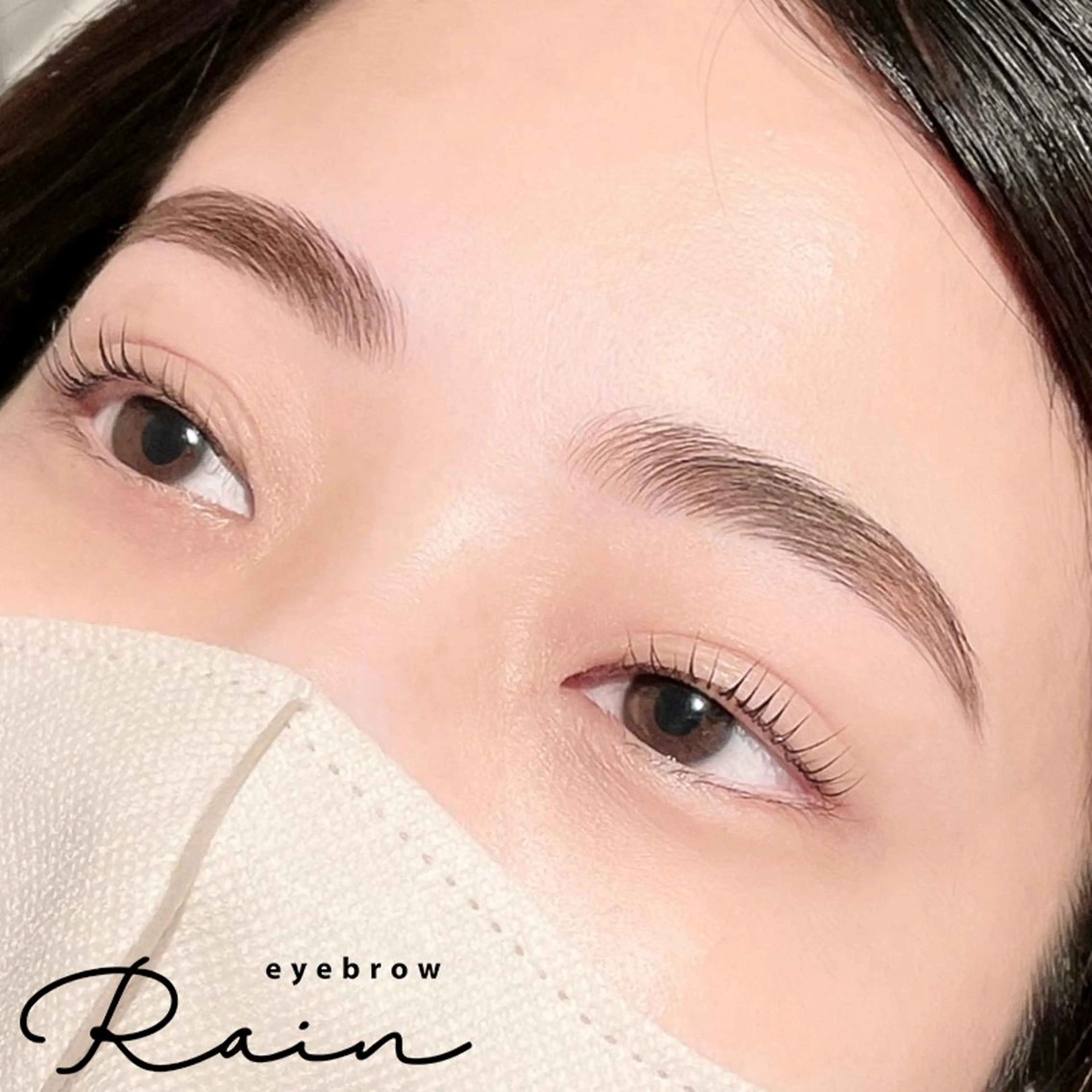 【モデル様限定】アイブロウWAX+HBL+[間引きorケア]+メイク◆通常¥12,000の写真