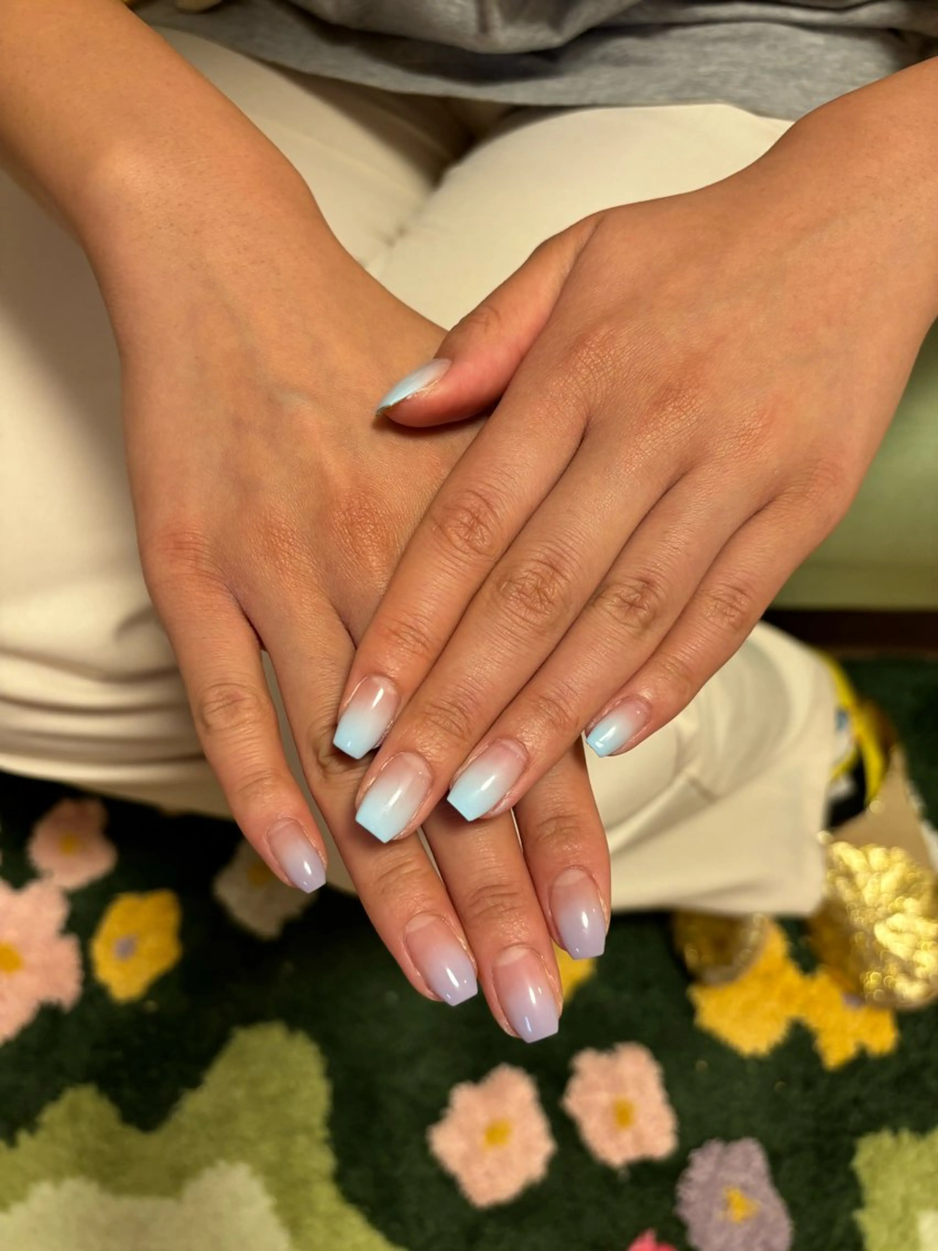 ネイル グラデーション ワンカラーネイル ハンドネイル 京美人所属・京 美人のネイルデザイン