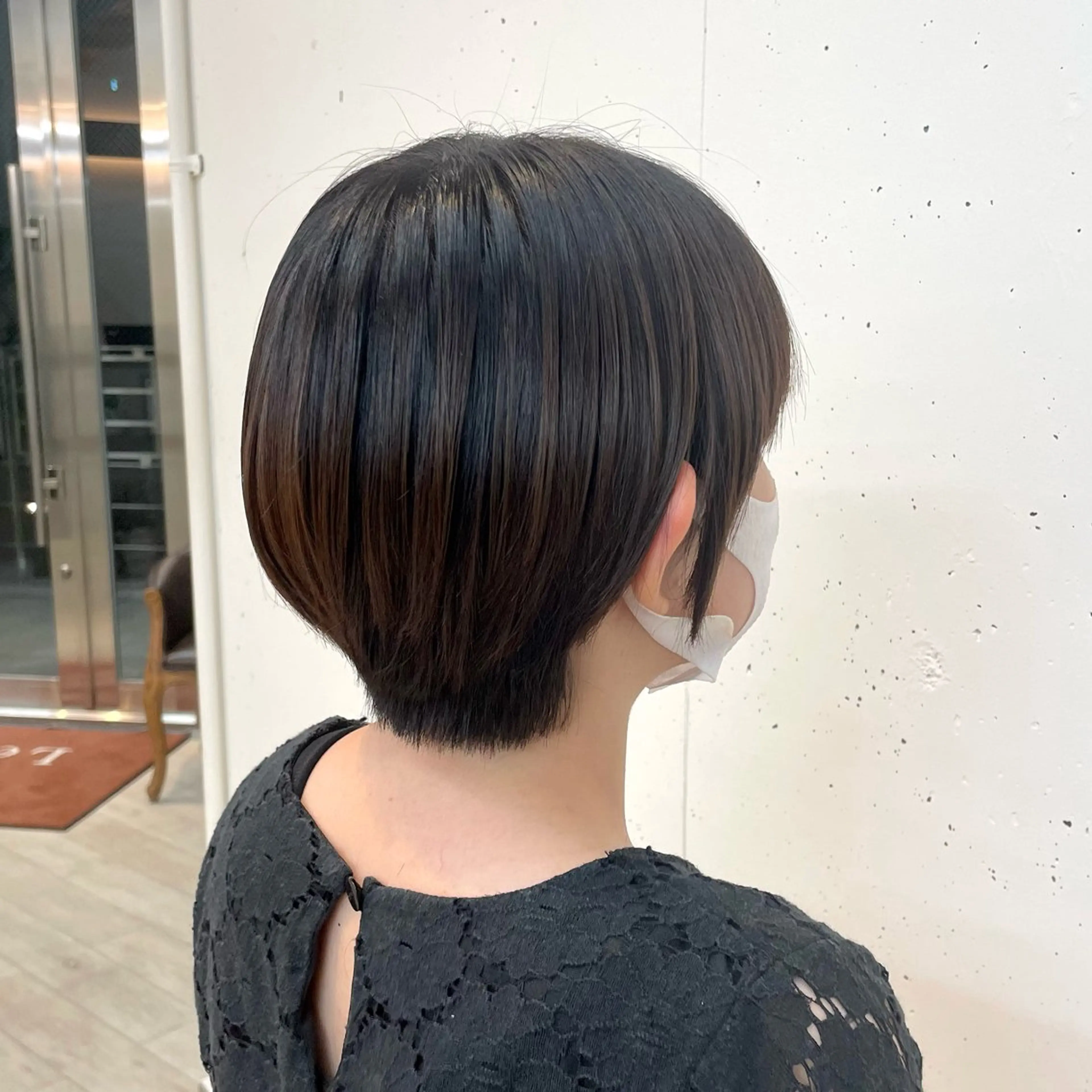 ショート ショートヘア 大人ガーリー🕊 Lewinはるのヘアスタイル