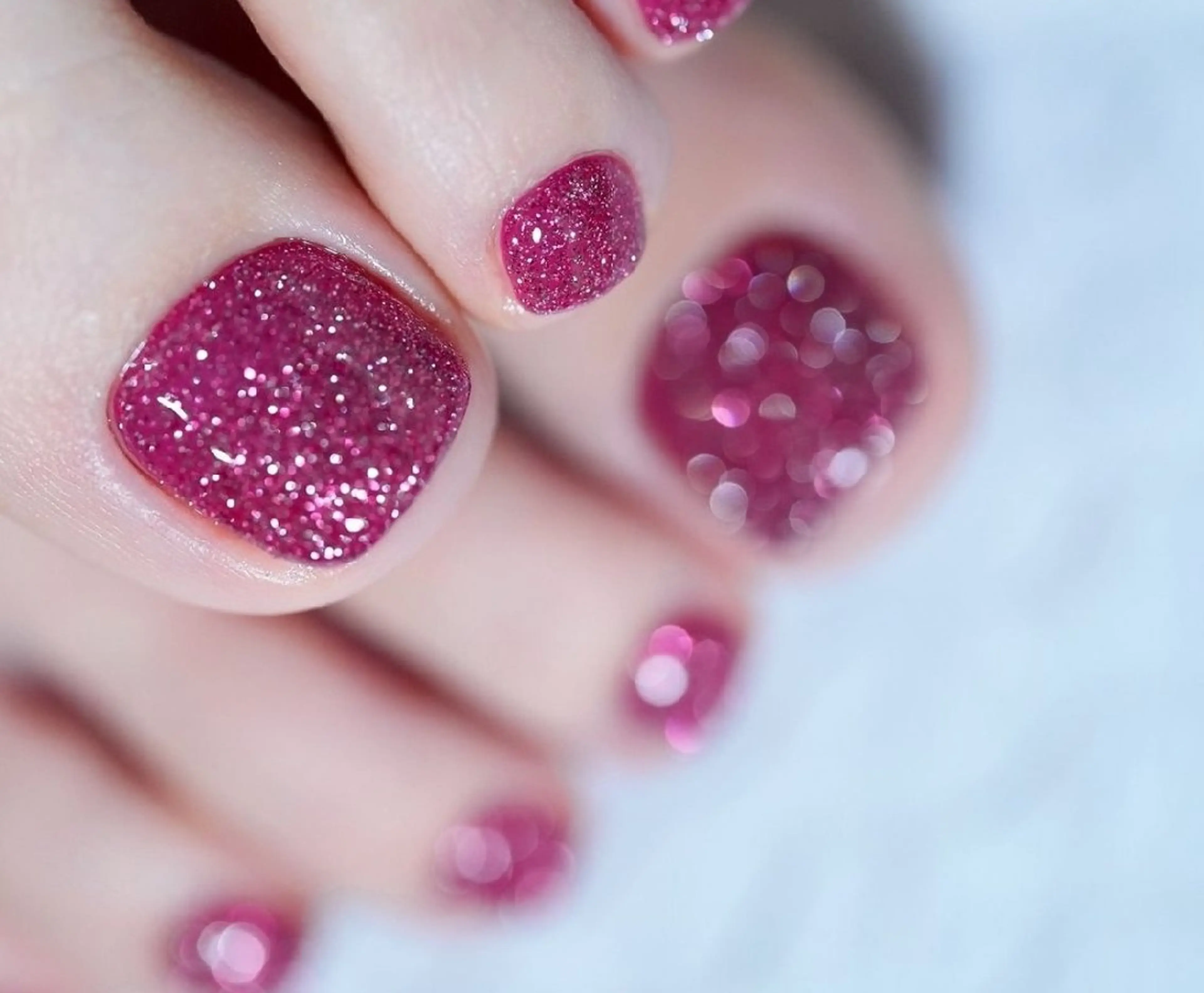 ネイル フラッシュネイル ジェルネイル キラキラネイル マグネットネイル フットネイル Noah'snail   のネイルデザイン