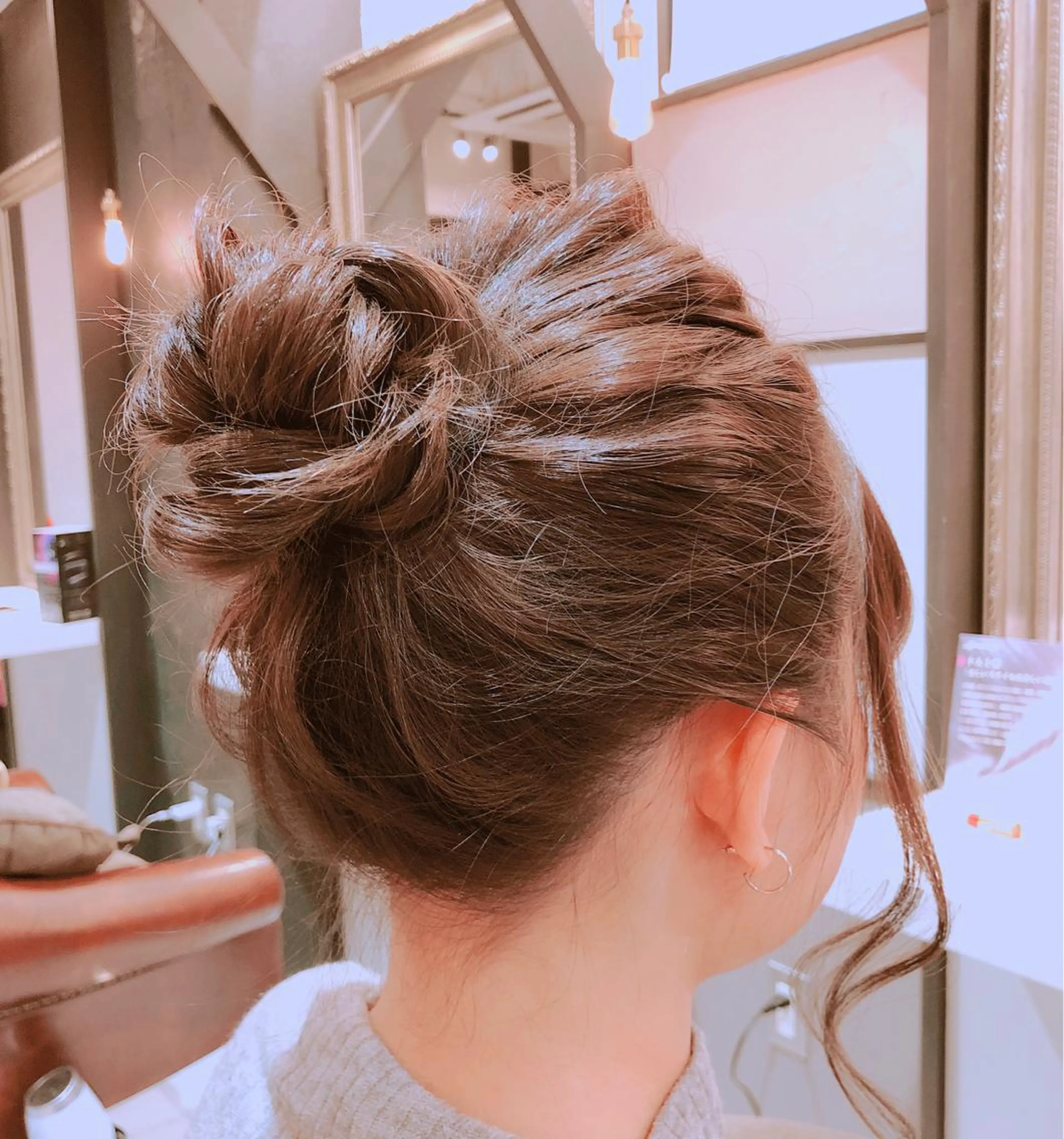 ヘアアレンジ お団子ヘア ヘアセット wavi hair所属・後藤 ユウキ/髪質改善🫧のヘアスタイル