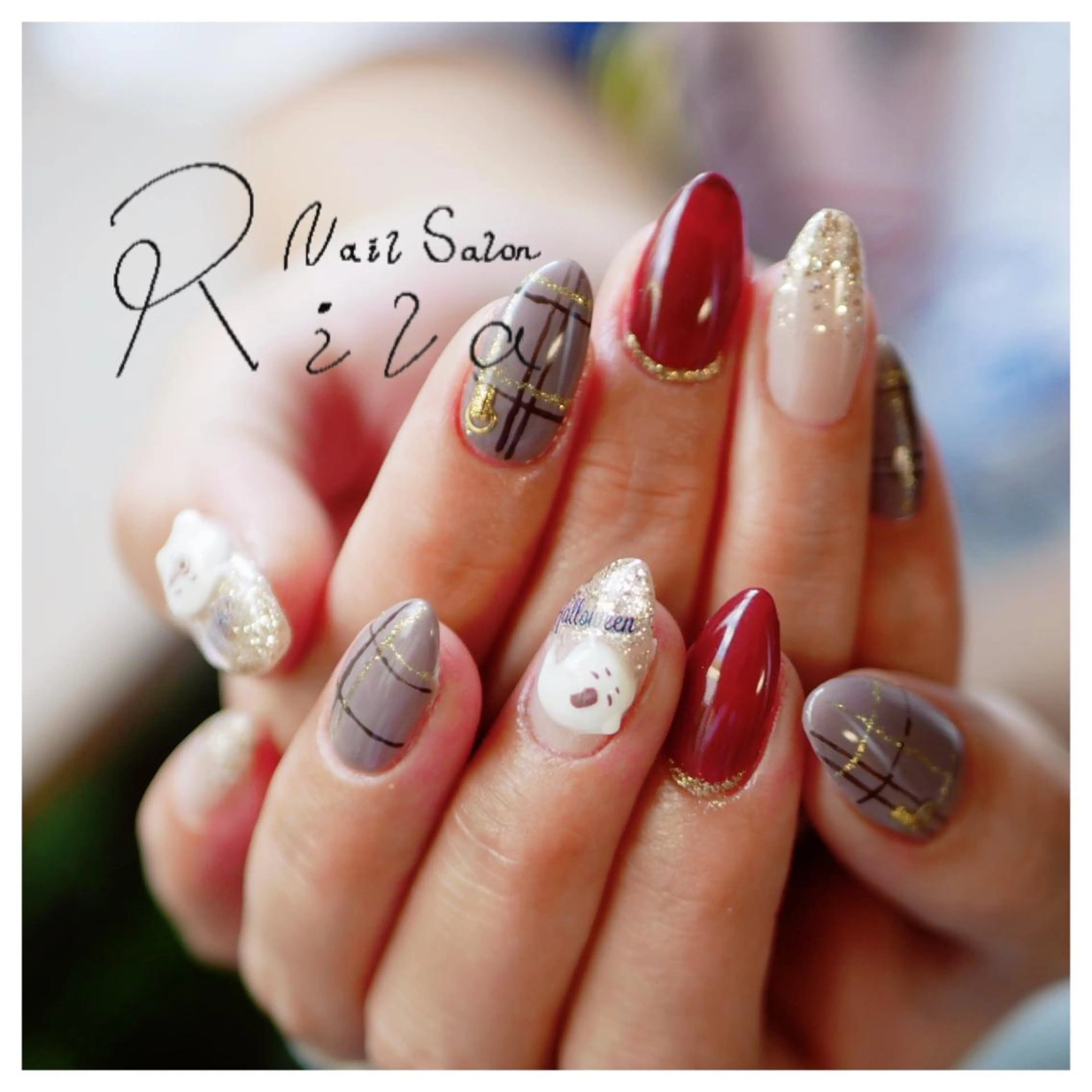 ネイル Nail salon Rilaのネイルデザイン