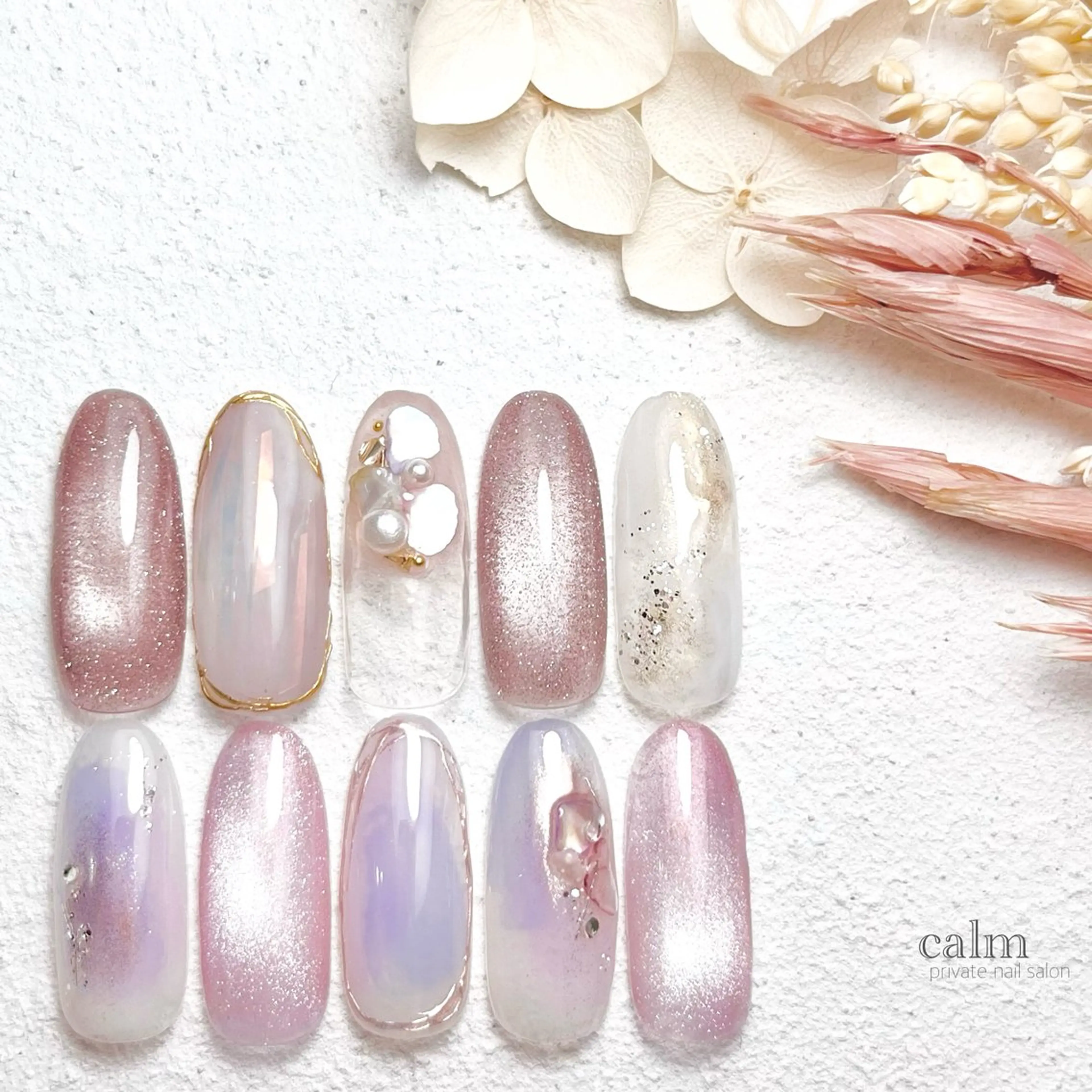 ネイル ハンドネイル calm 〔ｶｰﾑ〕のネイルデザイン