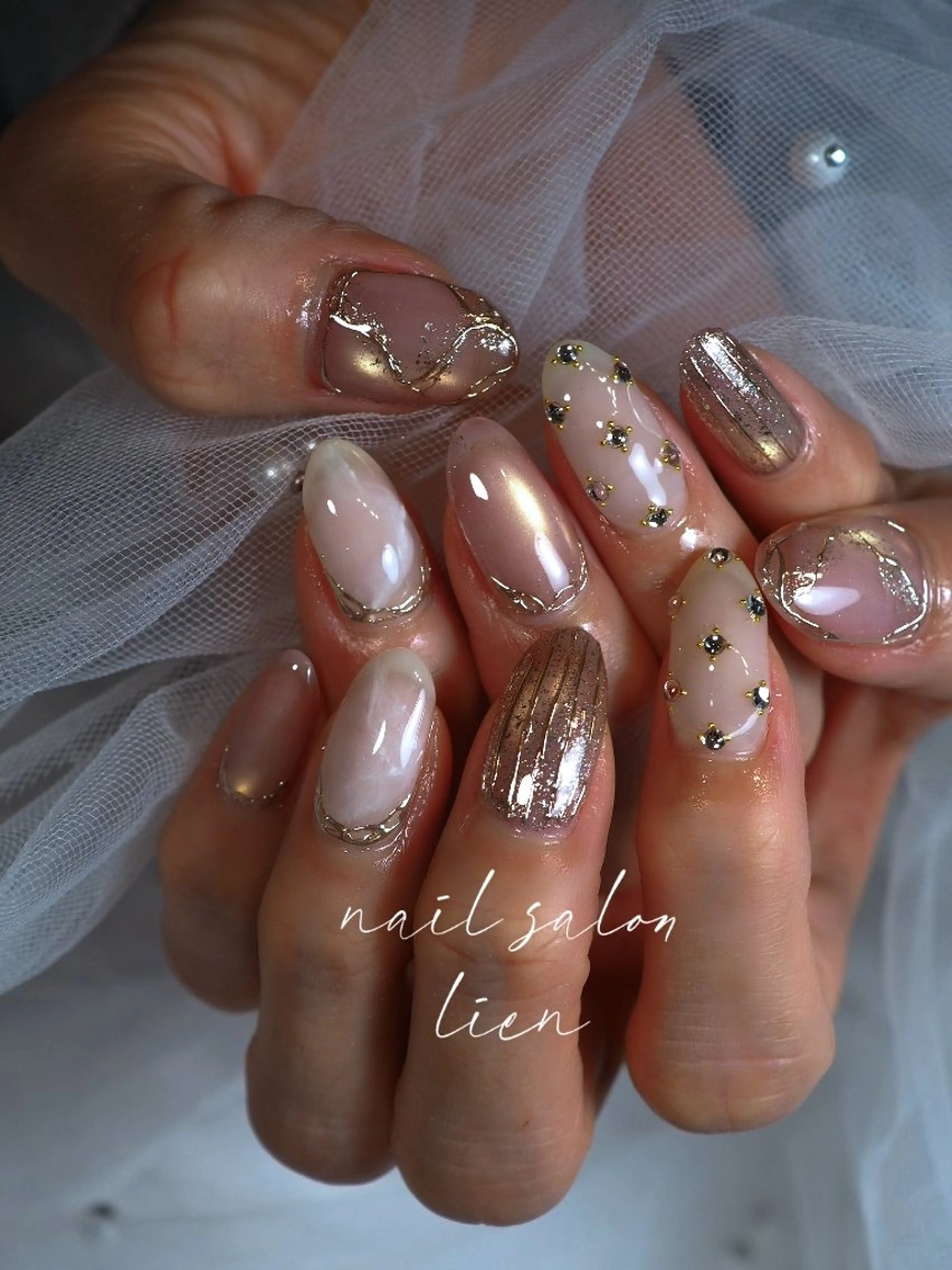 ネイル ハンドネイル プライベートサロン lienのネイルデザイン