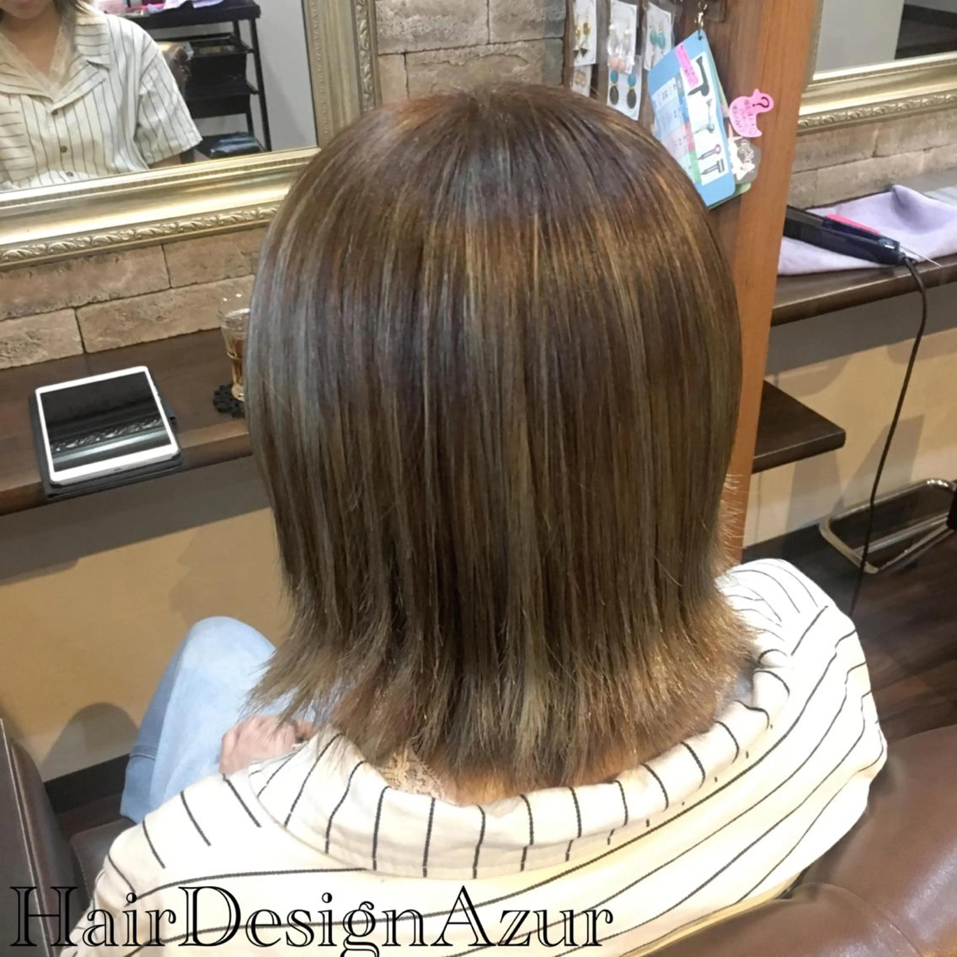ショート カラー HairDesign Azurのヘアスタイル