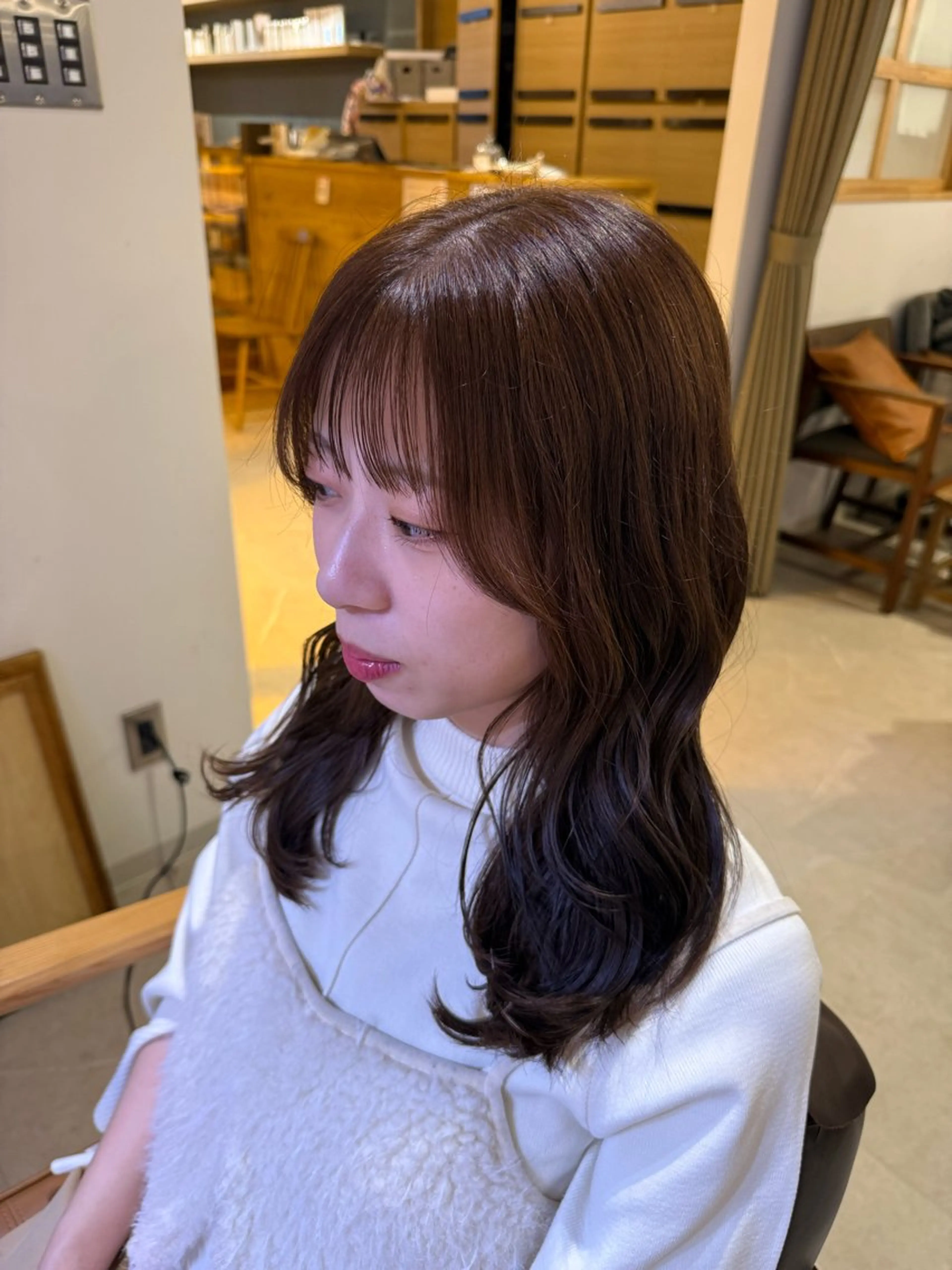 セミロング カラー ヘアカラー DEUCE hair /ヒハルのヘアスタイル