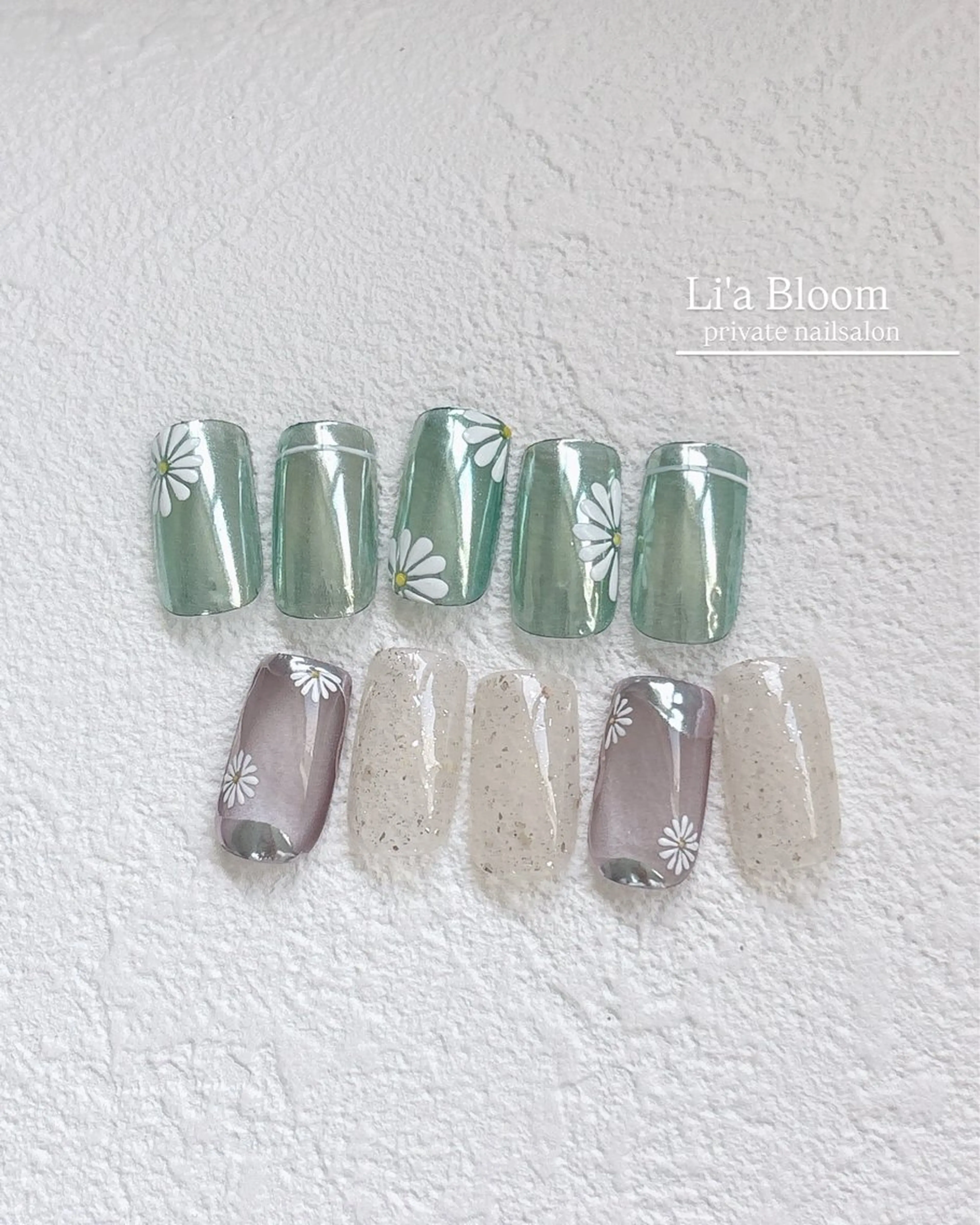 ネイル ハンドネイル Li'a Bloom所属・🦋🤍 madoka🤍のネイルデザイン