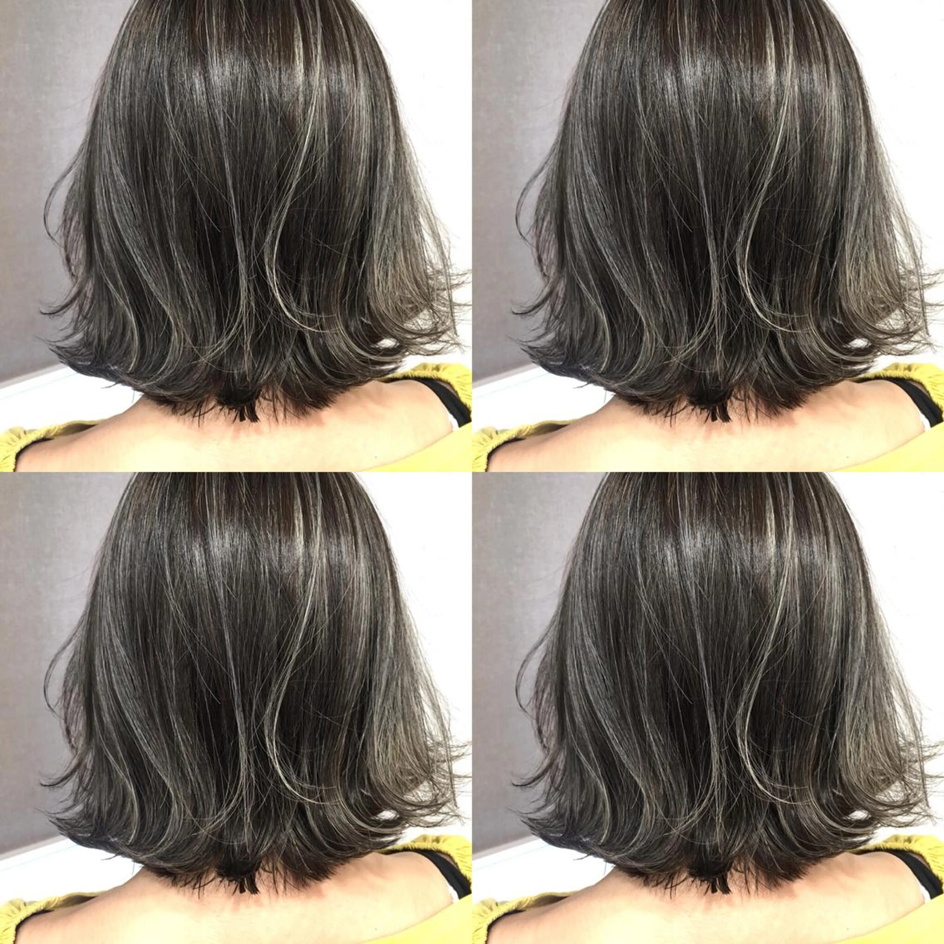 ショート カラー ハイライトカラー 3Dハイライト ハイライト 井上 一平のヘアスタイル