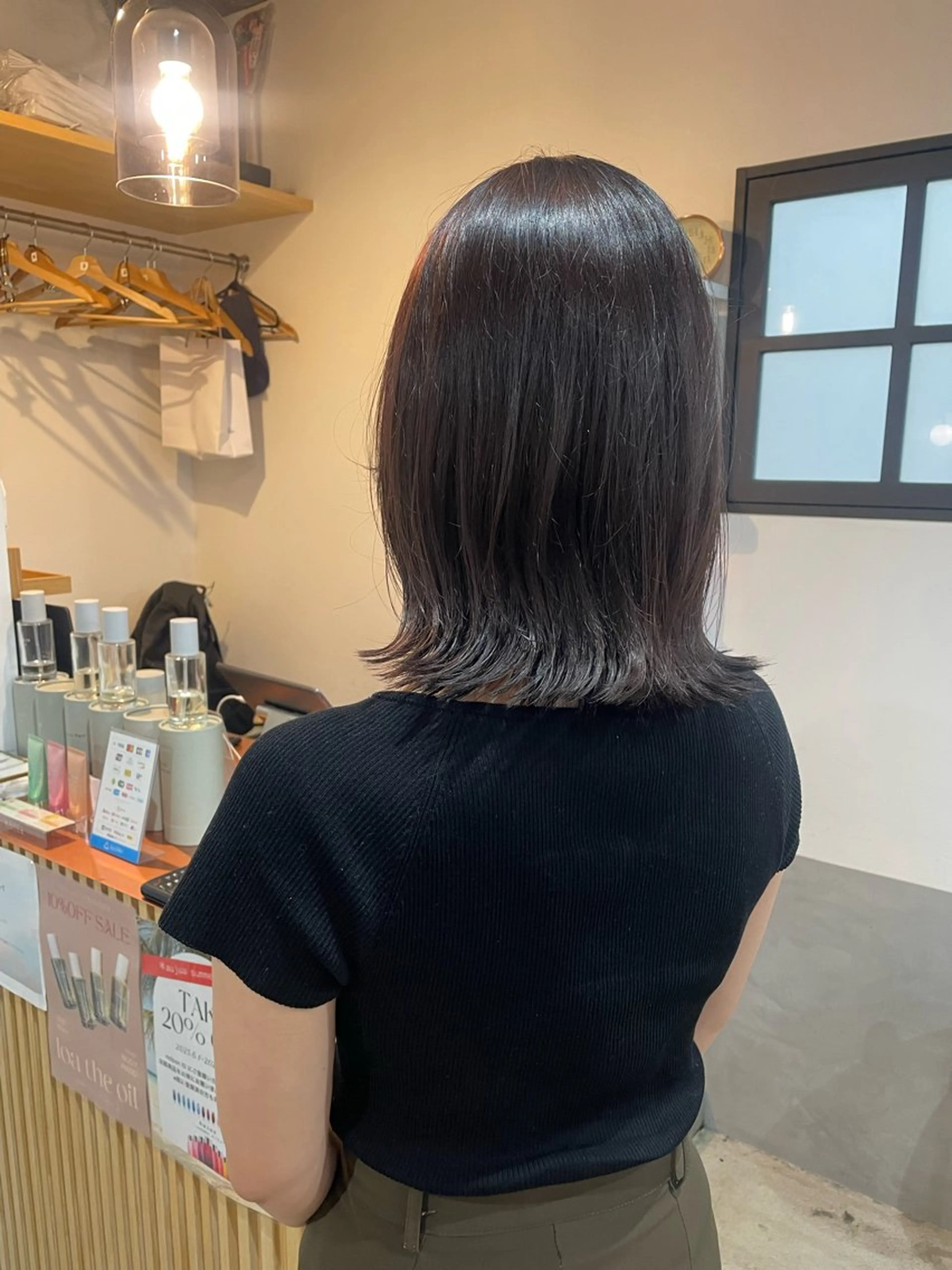 ミディアム カラー stay she 荻窪所属・メンズ無料カット/ ヘアアレンジ/咲美のヘアスタイル