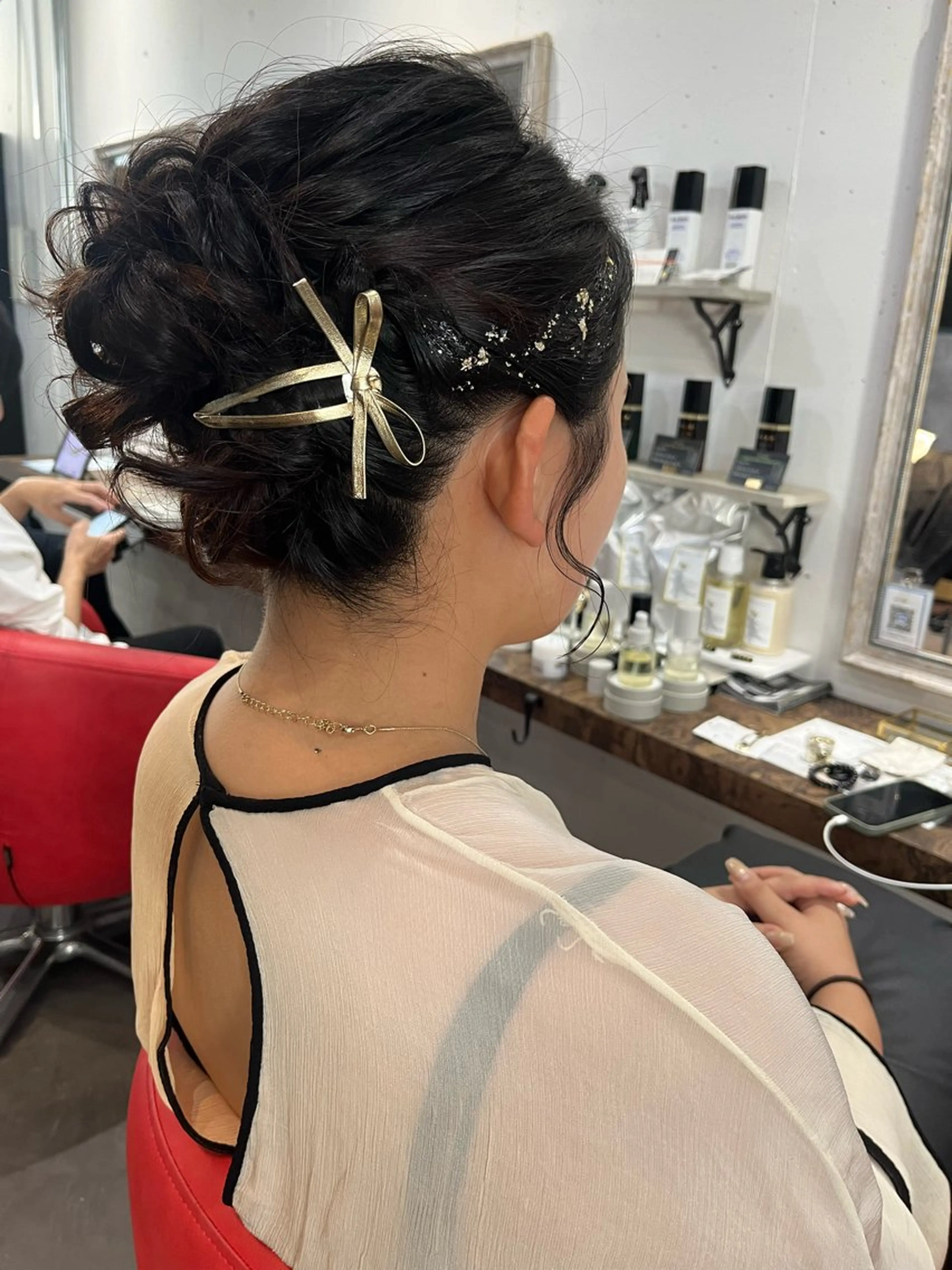 セミロング ヘアセット 駅チカ【ali'i】 アリイ花崎友美☘のヘアスタイル