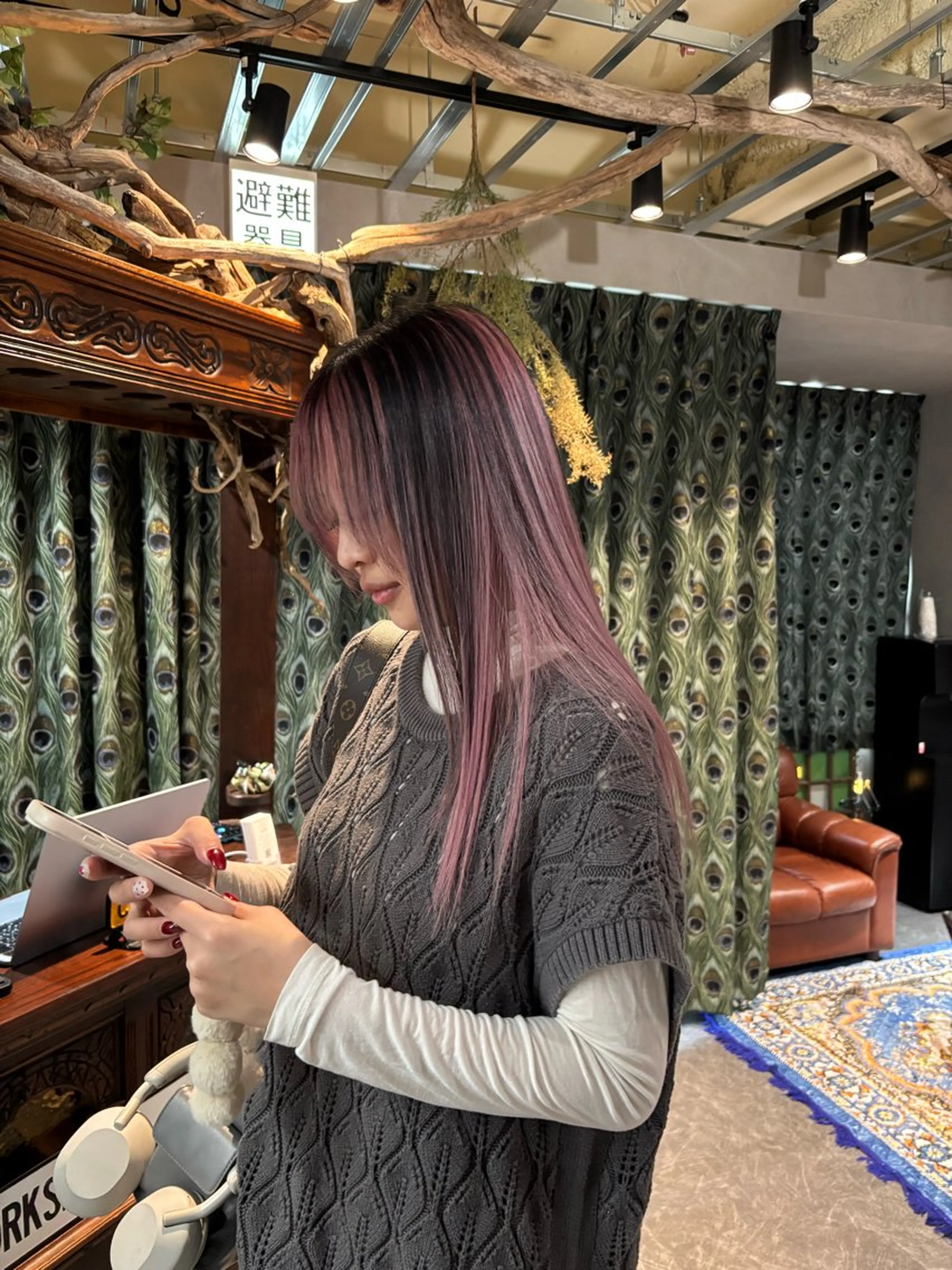 ロング カラー ヘアアレンジ カット ヘアカラー ravens代表 🍀【ヒロム】🍀のヘアスタイル