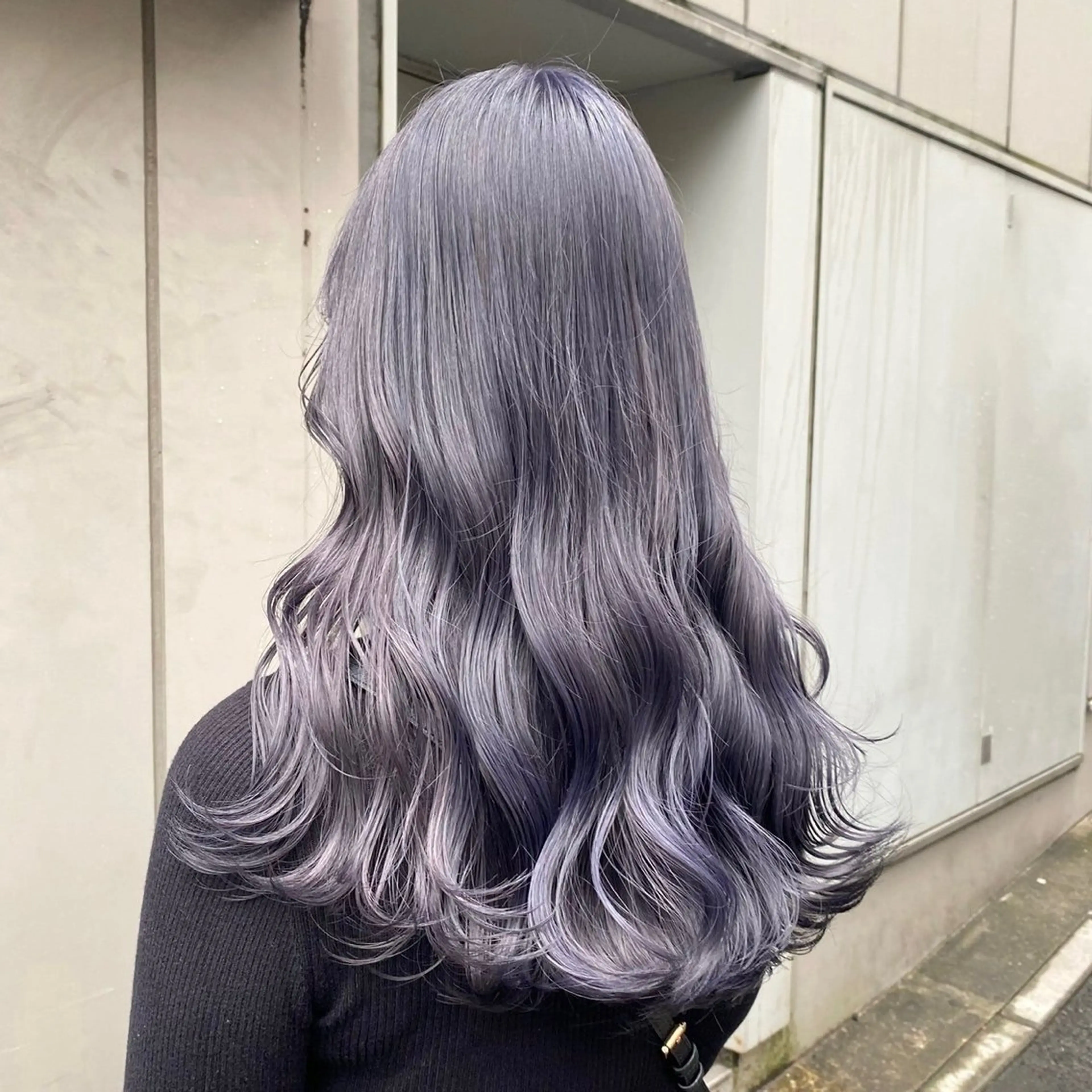 【💜寒色ハイトーンにしたい方💜】ブリーチのトリプルカラーの写真