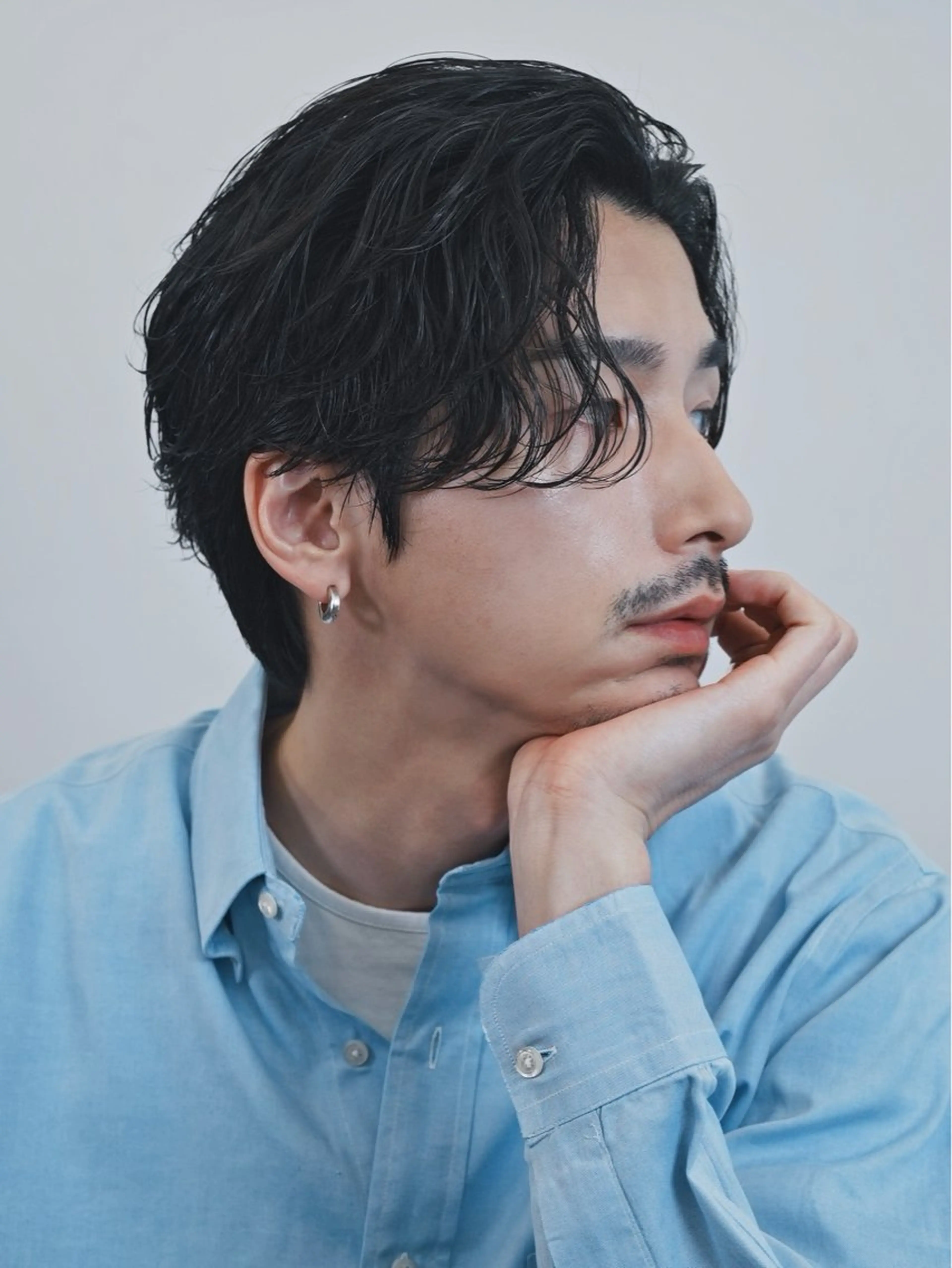 パーマ メンズ カット パーマ 安藤幹人 メンズパーマのヘアスタイル