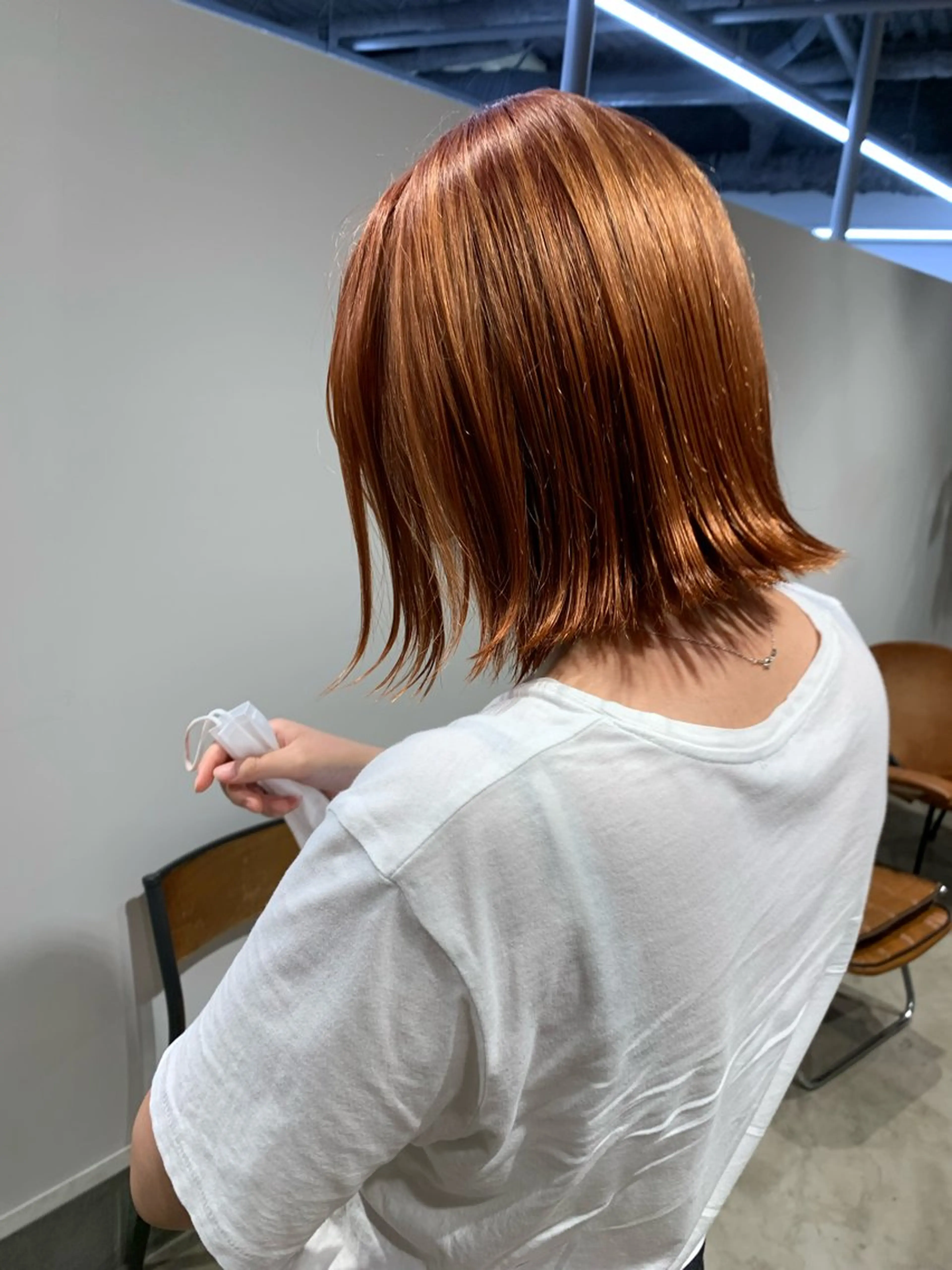 ミディアム ヘアカラー TONUKOA RUA下北沢店【トヌコア ルア】所属・丸山璃子 /パーマ/レイヤーのヘアスタイル