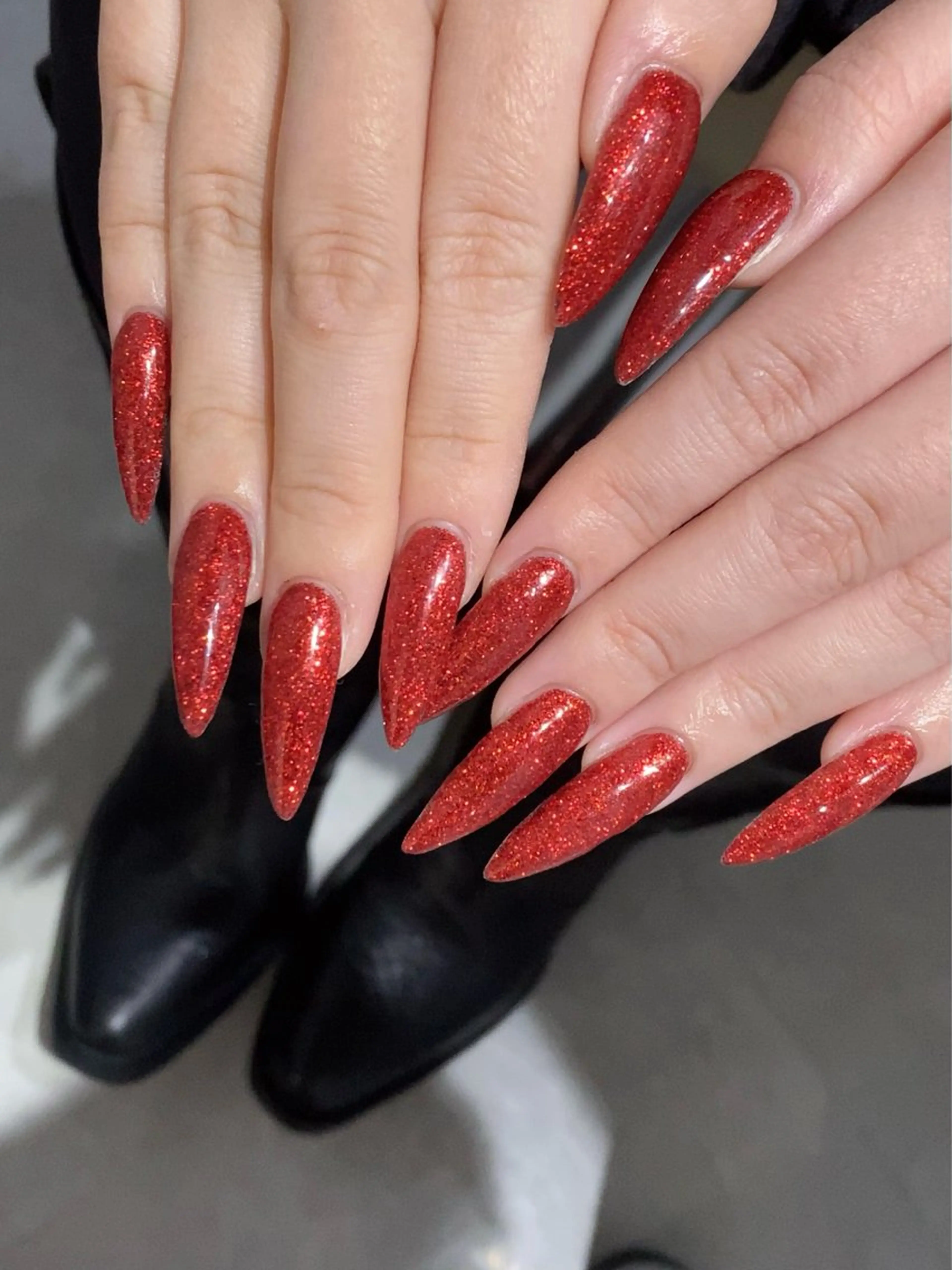 長さ出しワンカラーの写真