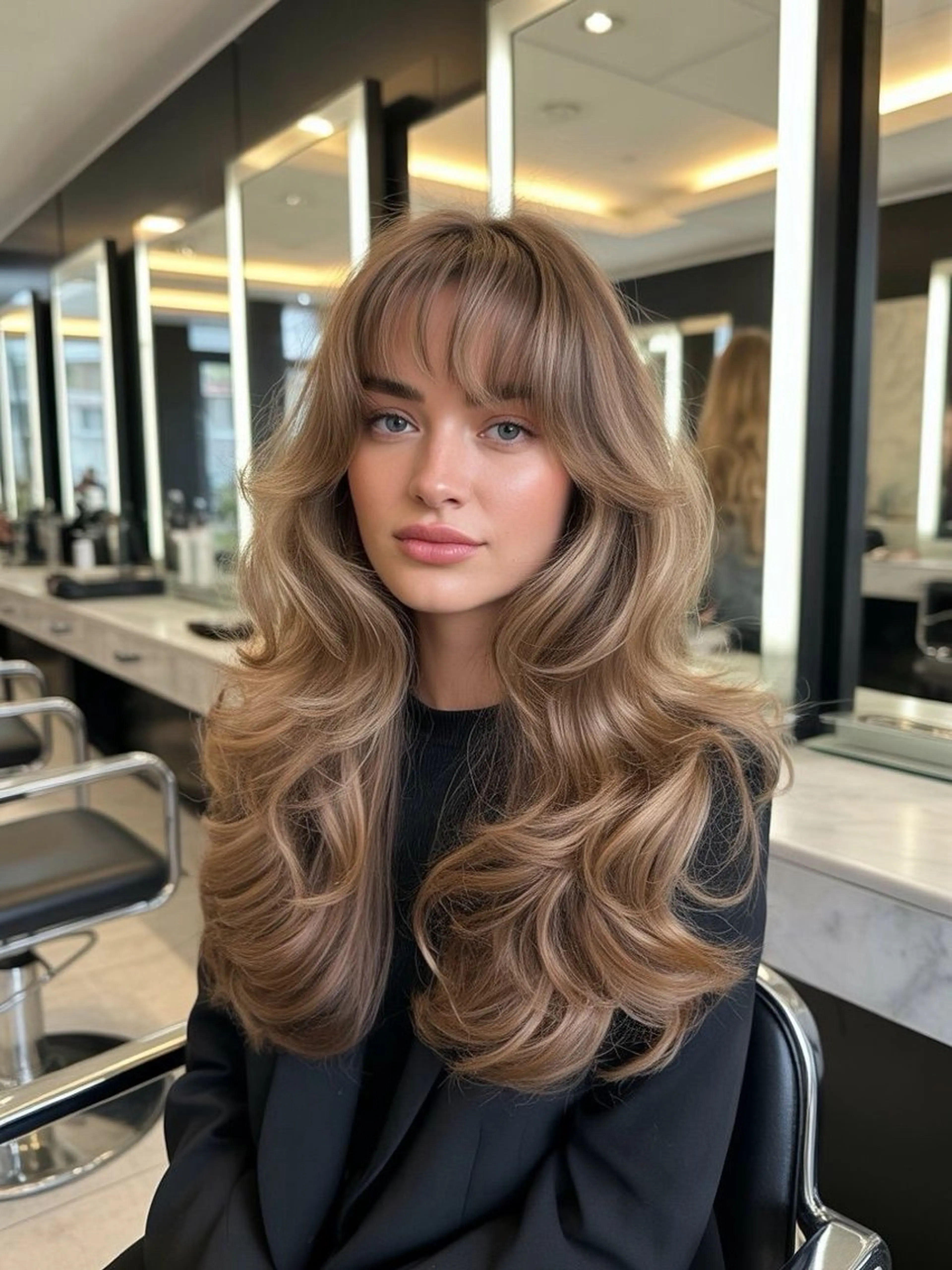 ロング レイヤーカット カット 🇺🇸海外デザイン iCON TOKYOのヘアスタイル