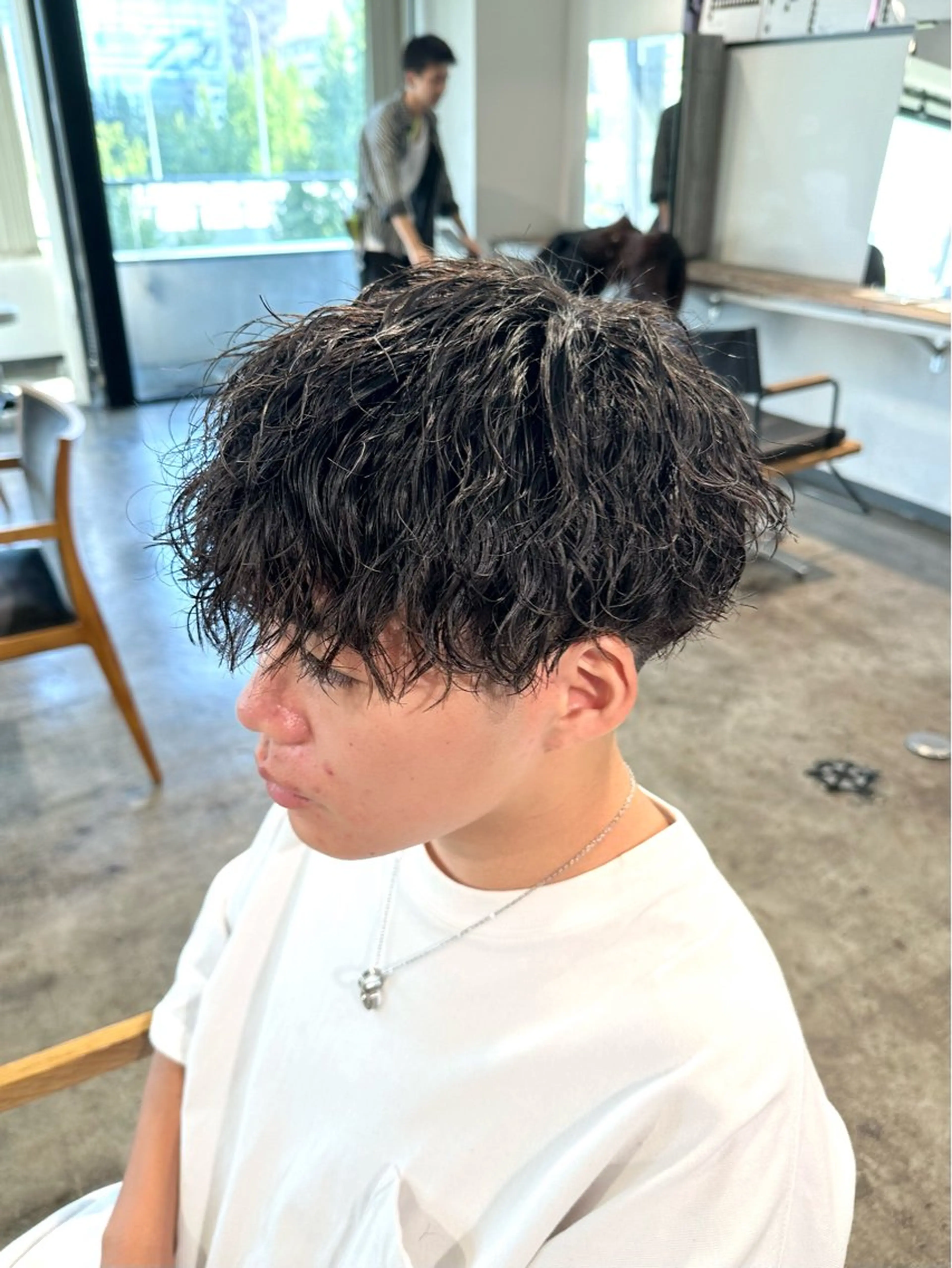 パーマ メンズ メンズパーマ ツイストスパイラルパーマ スパイラルパーマ カット パーマ トリートメント 骨格補正施術/メンズ 専門美容師/YUYAのヘアスタイル