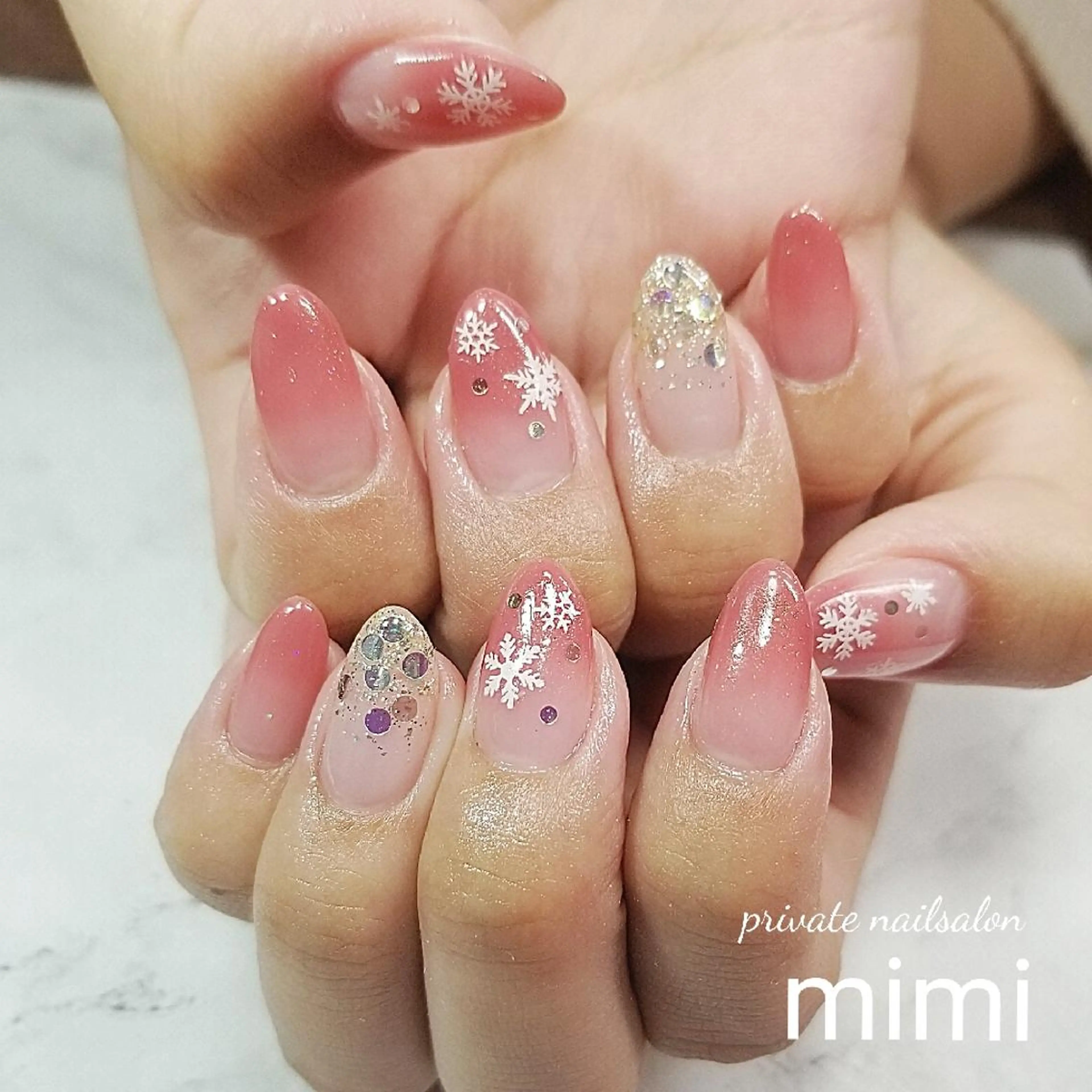 ネイル 持ち込み 博多ネイル ｍｉｍｉのネイルデザイン