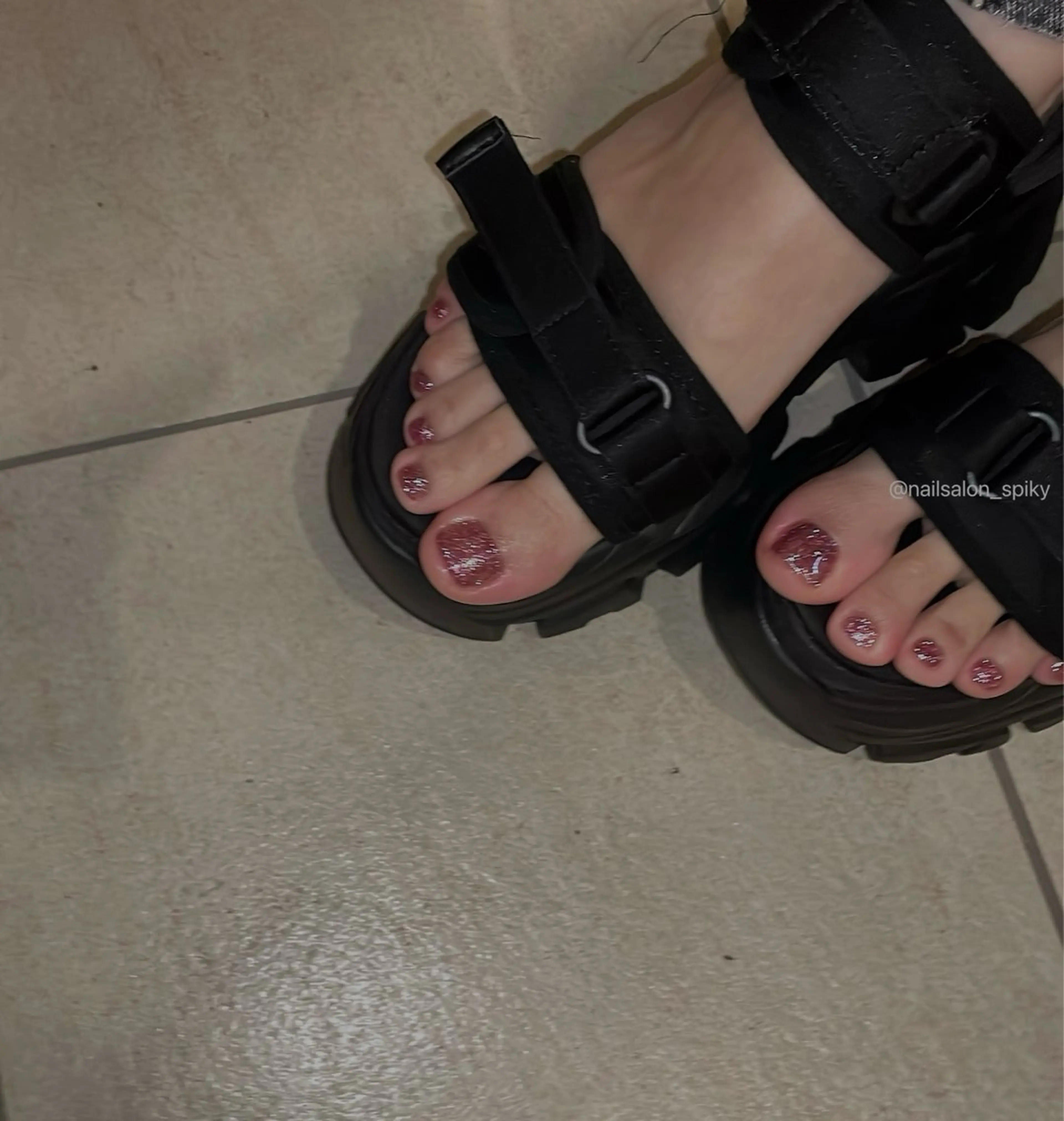 ネイル Spiky とうげ ふうかのネイルデザイン