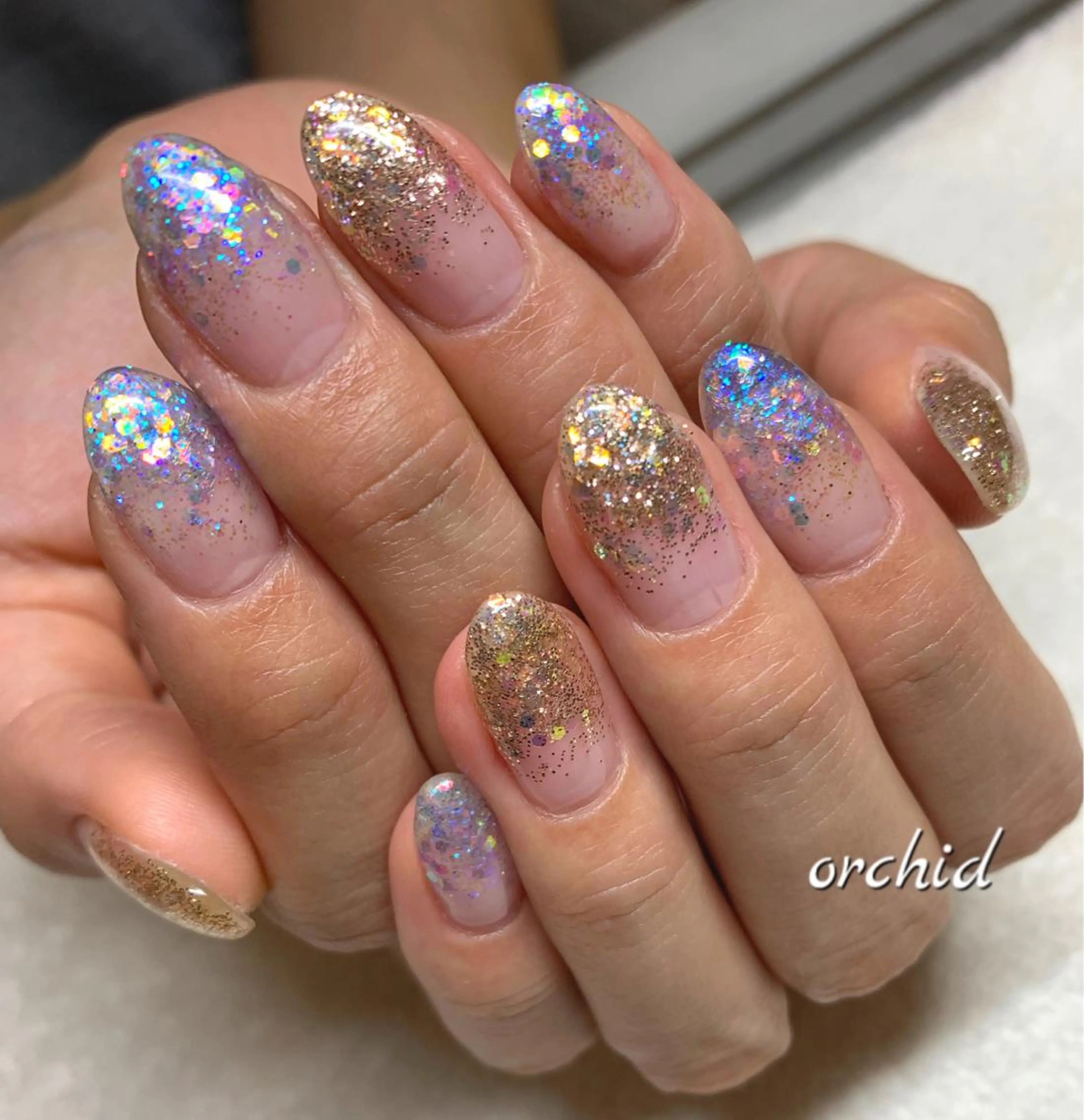 ネイル orchid ♡オーキッドのネイルデザイン