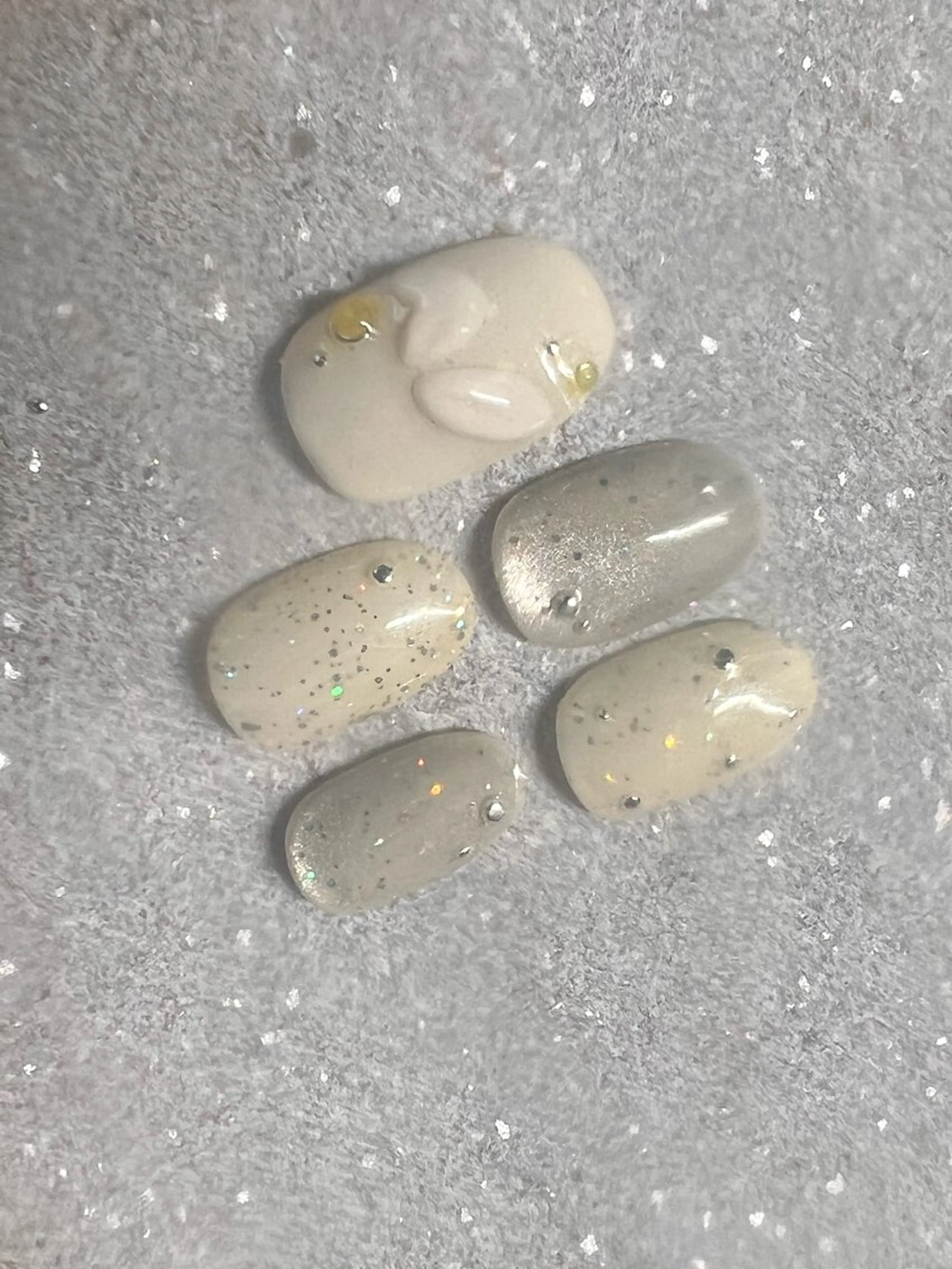 メンズ ネイル 爪ケア/深爪 自爪育成 🐰えむのネイルデザイン