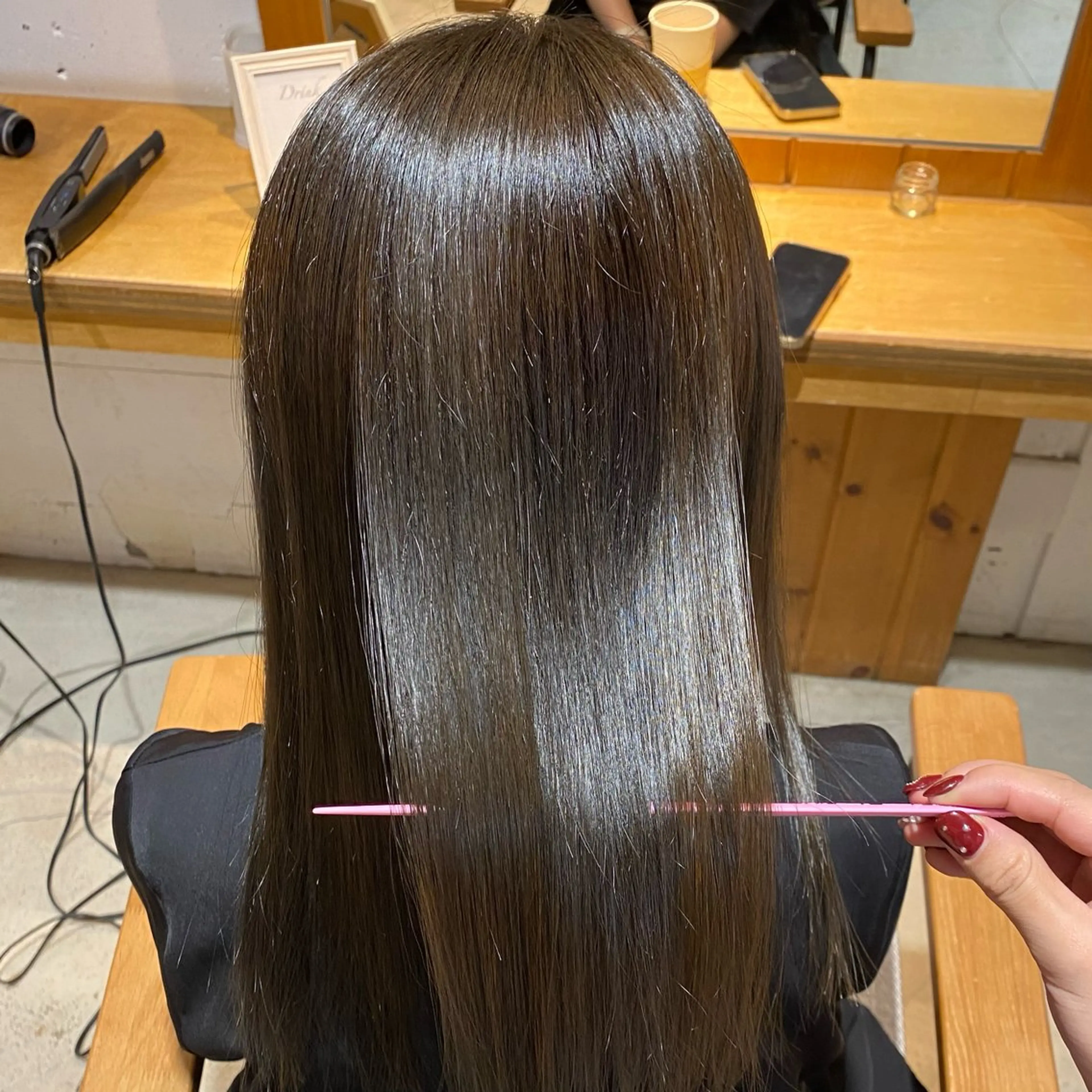 ミディアム カラー misaki 🍒のヘアスタイル