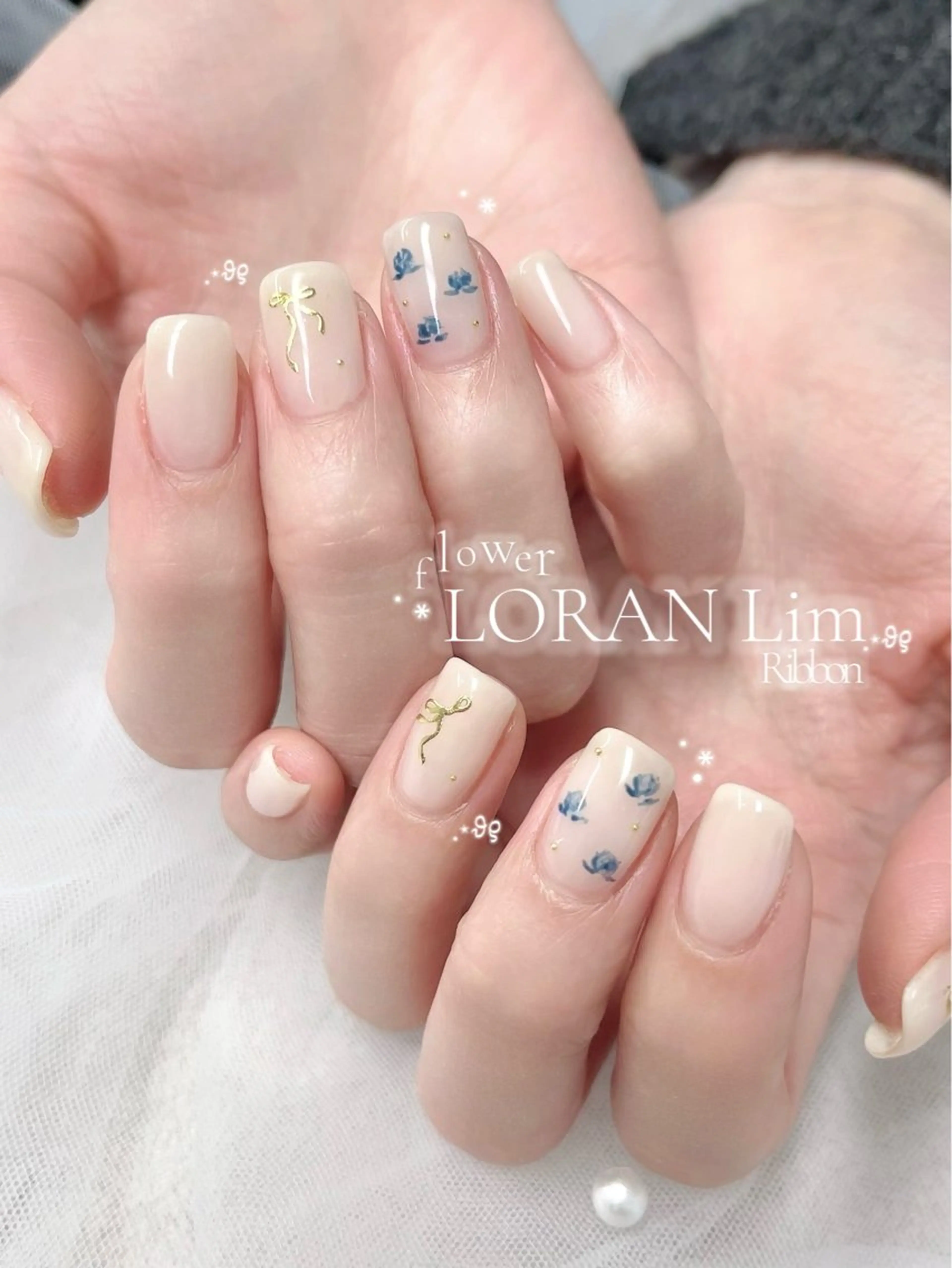 ネイル LORAN  Lim EYE&NAIL【ローランリム】所属・LORAN Lim 紫月のネイルデザイン