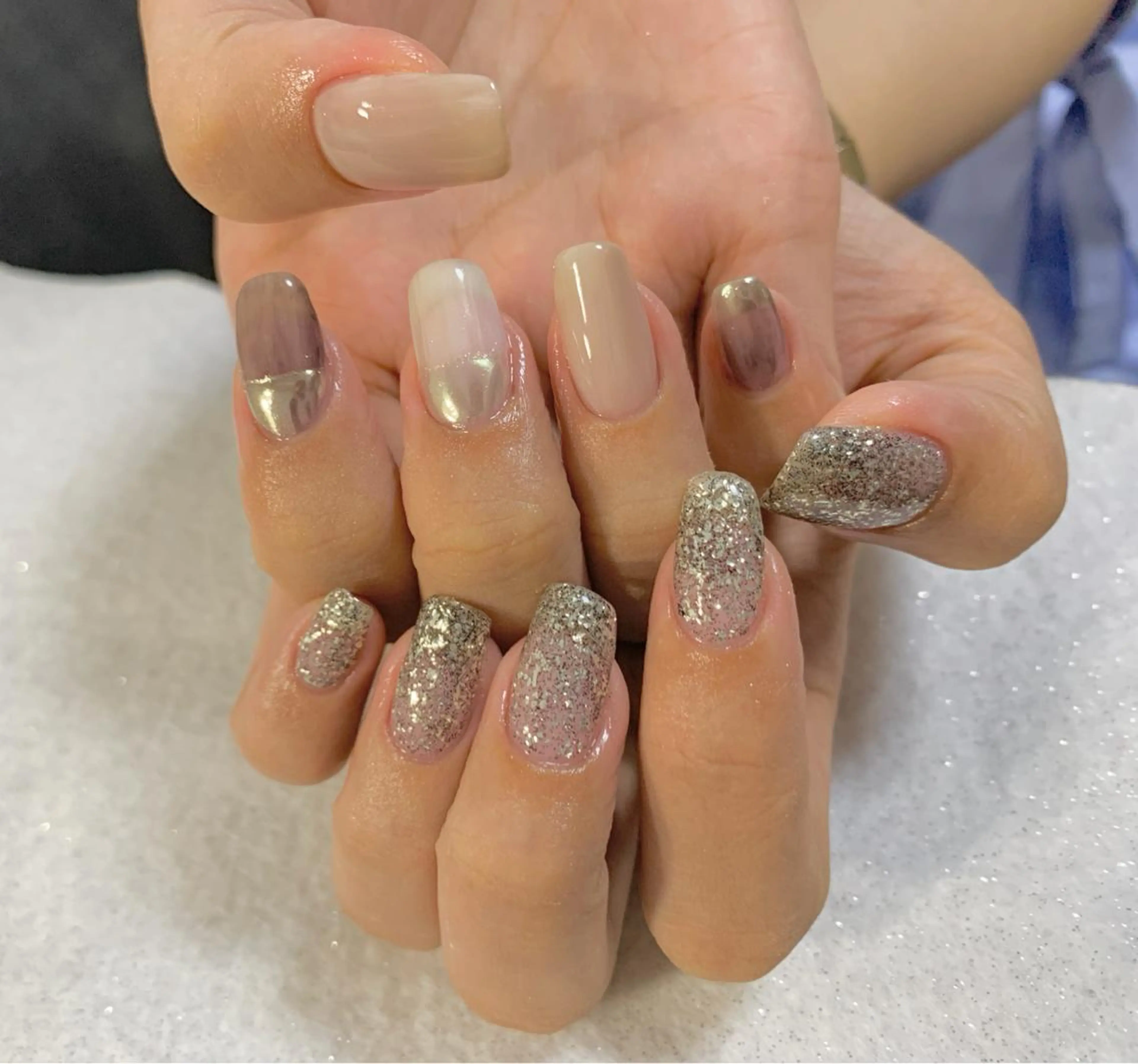 ネイル ハンドネイル 手塚 里奈のネイルデザイン